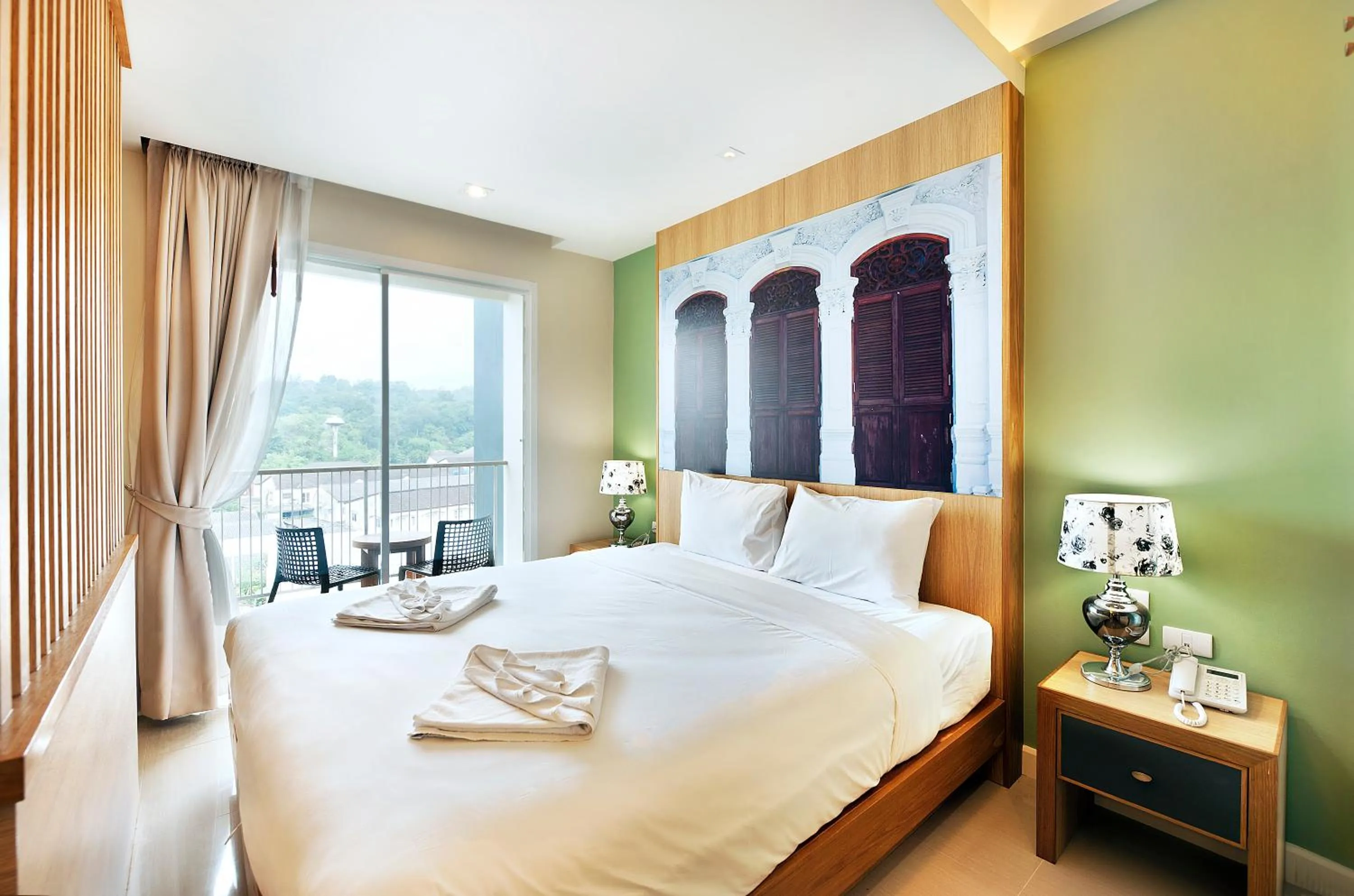 Bedroom, Bed in Ratana Hotel Rassada, PHUKET TOWN- SHA Extra Plus