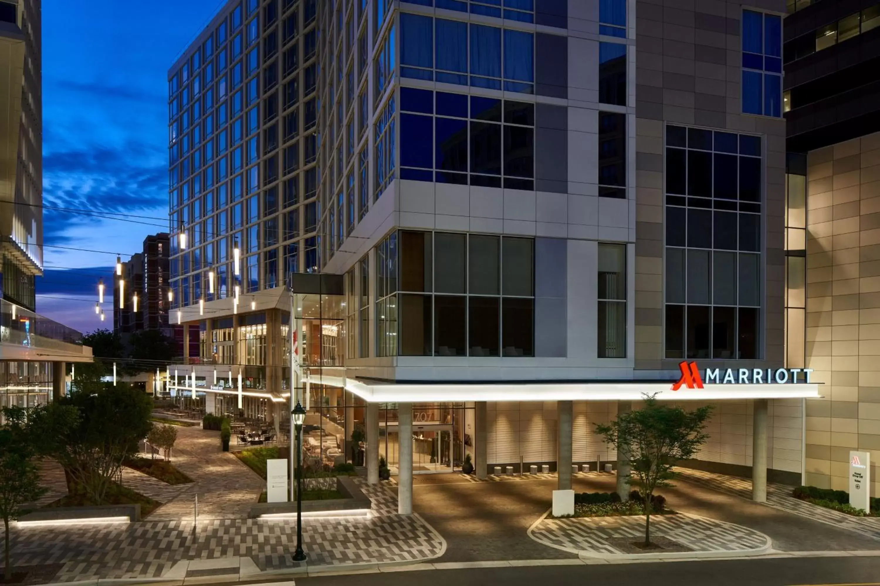 Property Building in Marriott Bethesda Downtown at Marriott HQ