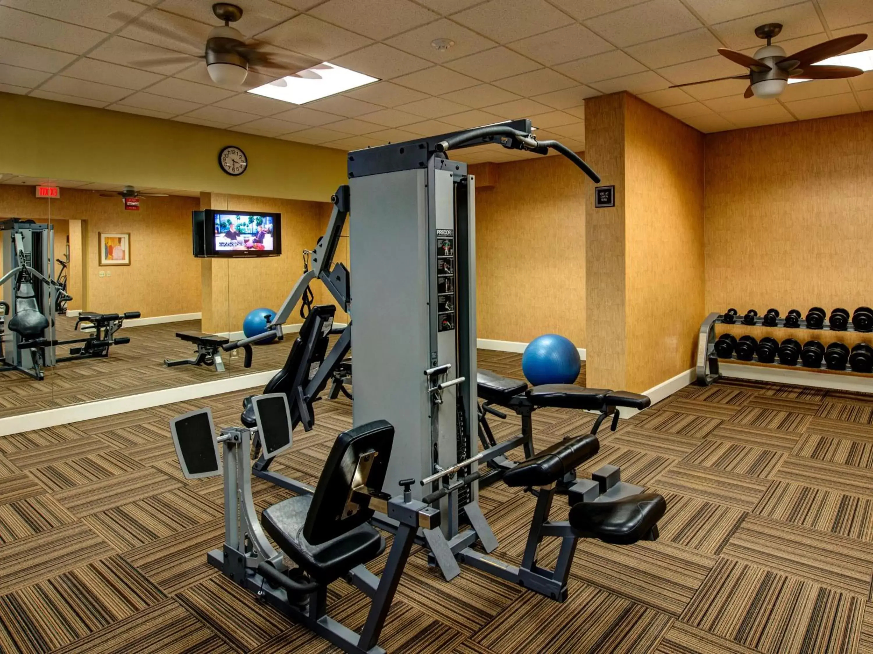 Fitness Center/Facilities in The Rockville Hotel, a Ramada by Wyndham