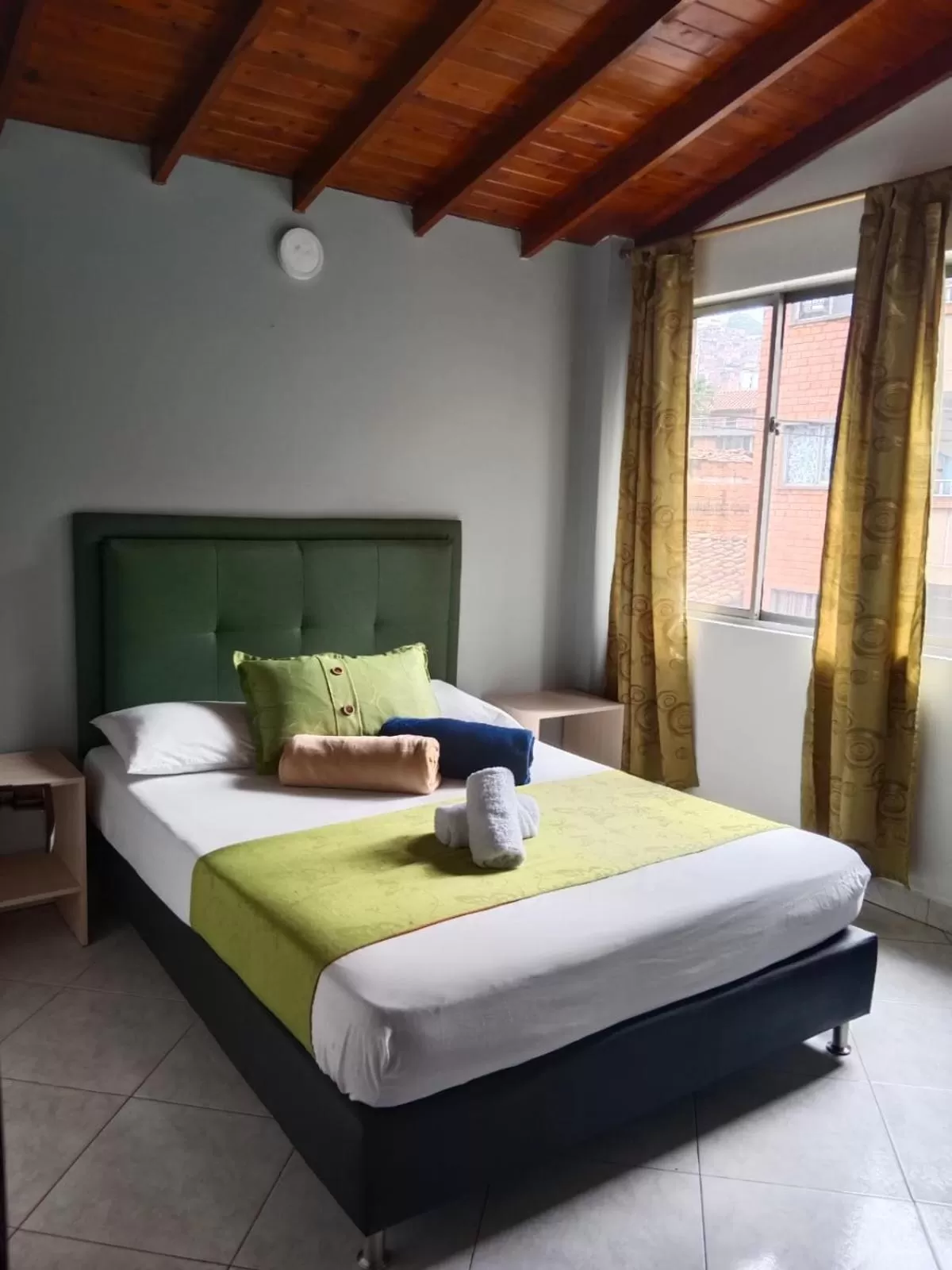 Bed in Hotel El Deportista