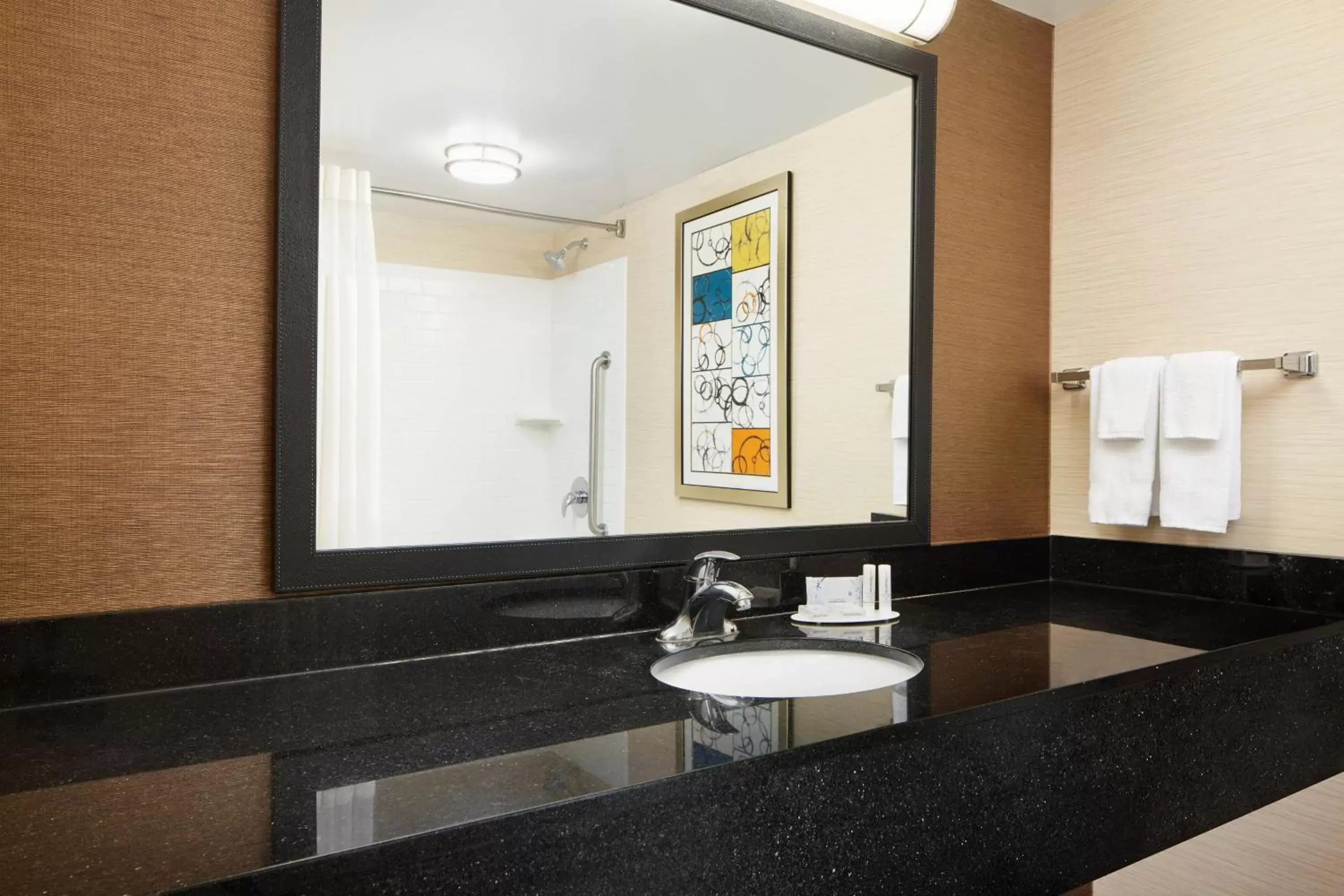 Bathroom in Fairfield Inn and Suites by Marriott Plainville