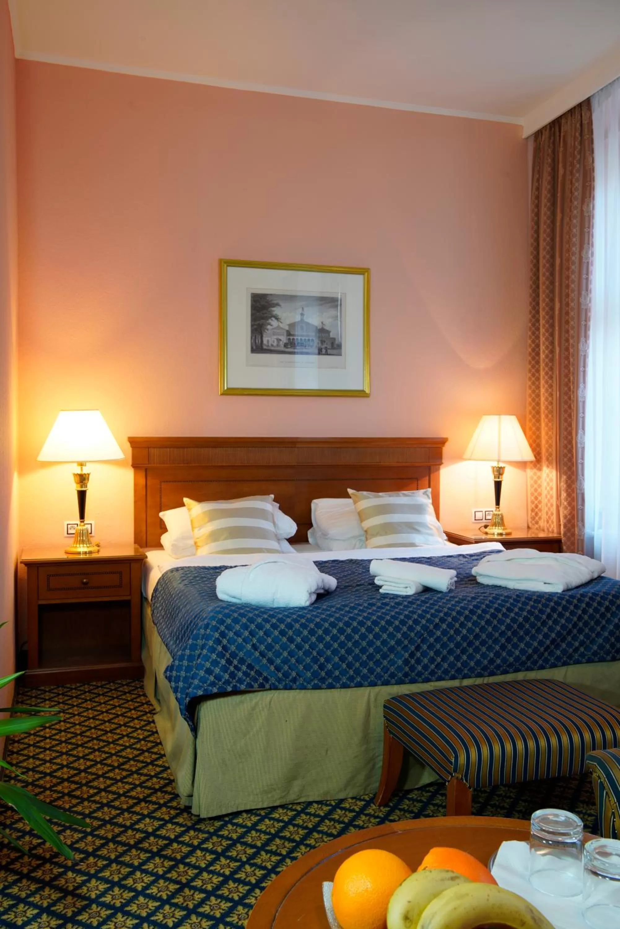 Bed in Hotel Villa Lauretta