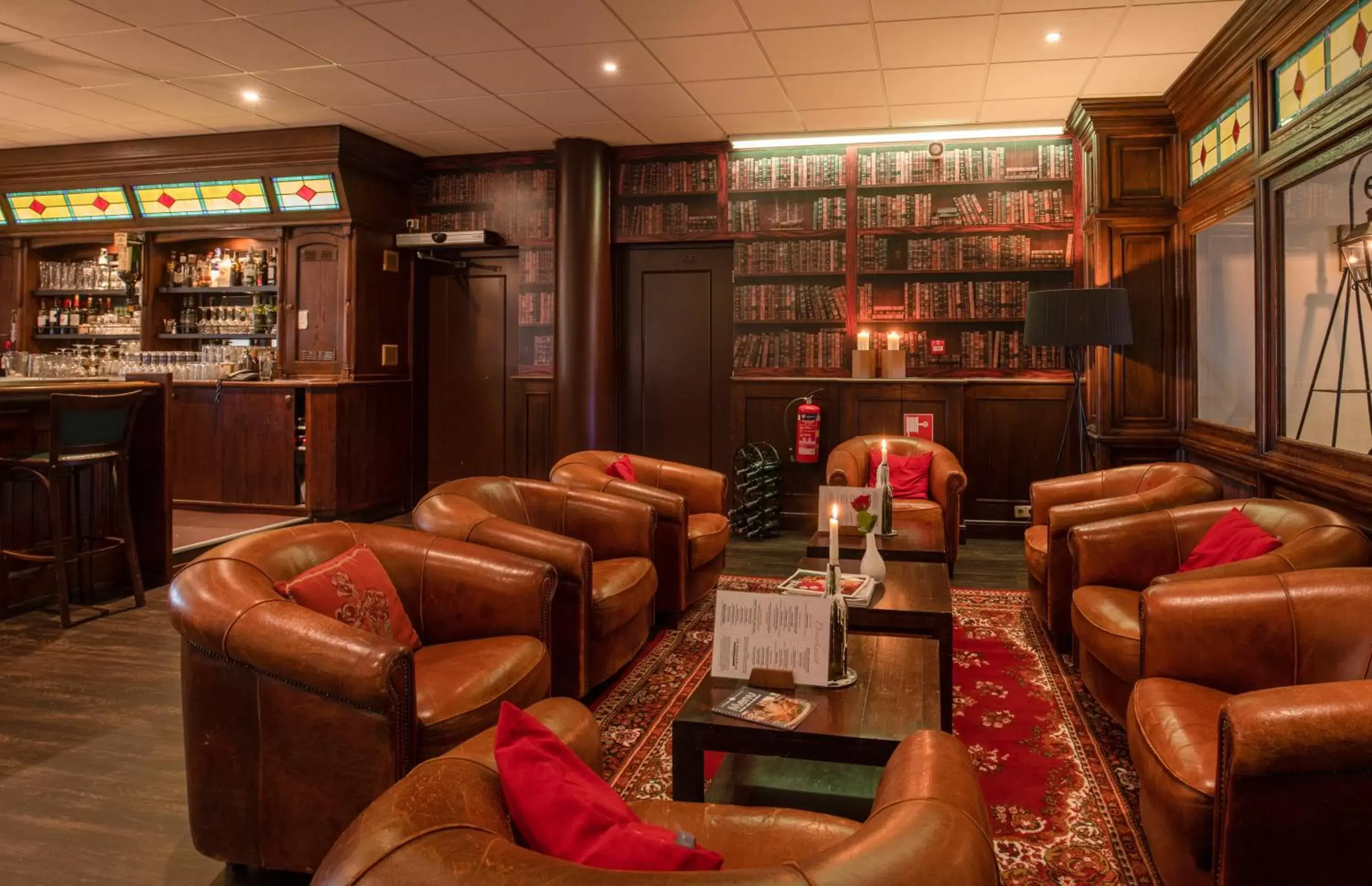 Lounge or bar, Lounge/Bar in Fletcher Hotel-Restaurant De Broeierd-Enschede