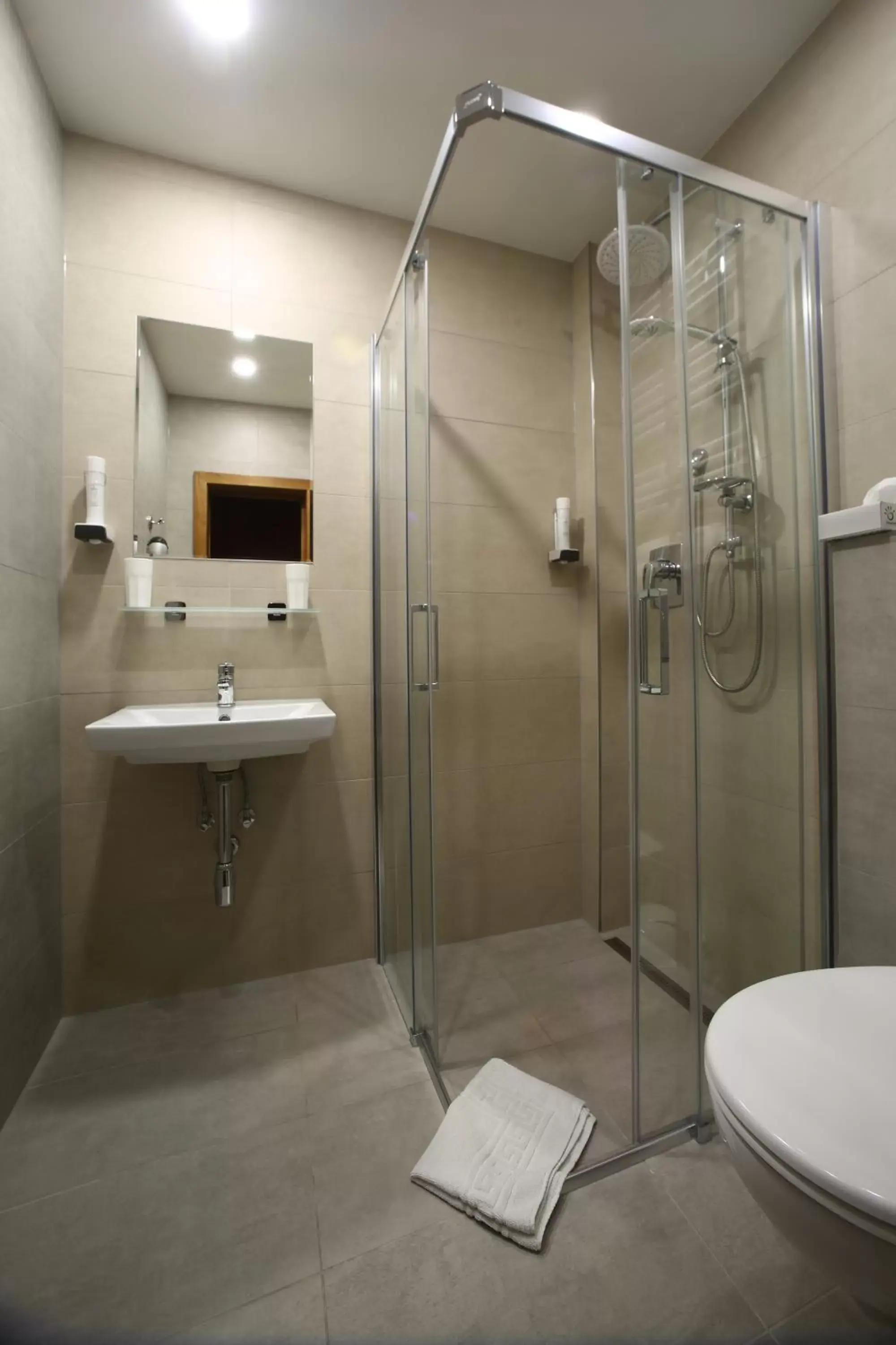 Bathroom in Hotel Roudna