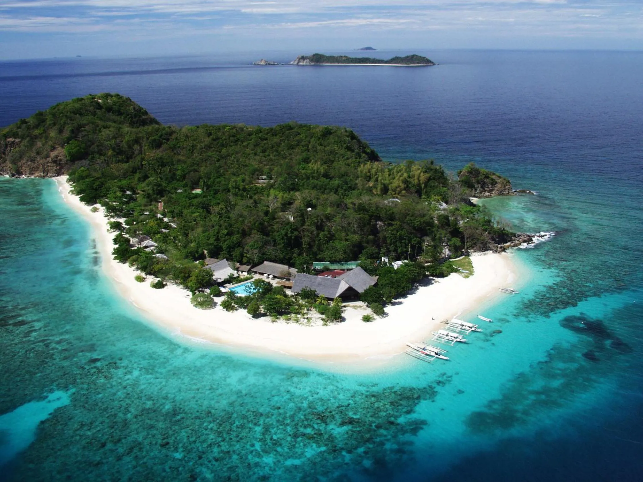 Bird's eye view in Discovery Coron formerly Club Paradise Palawan