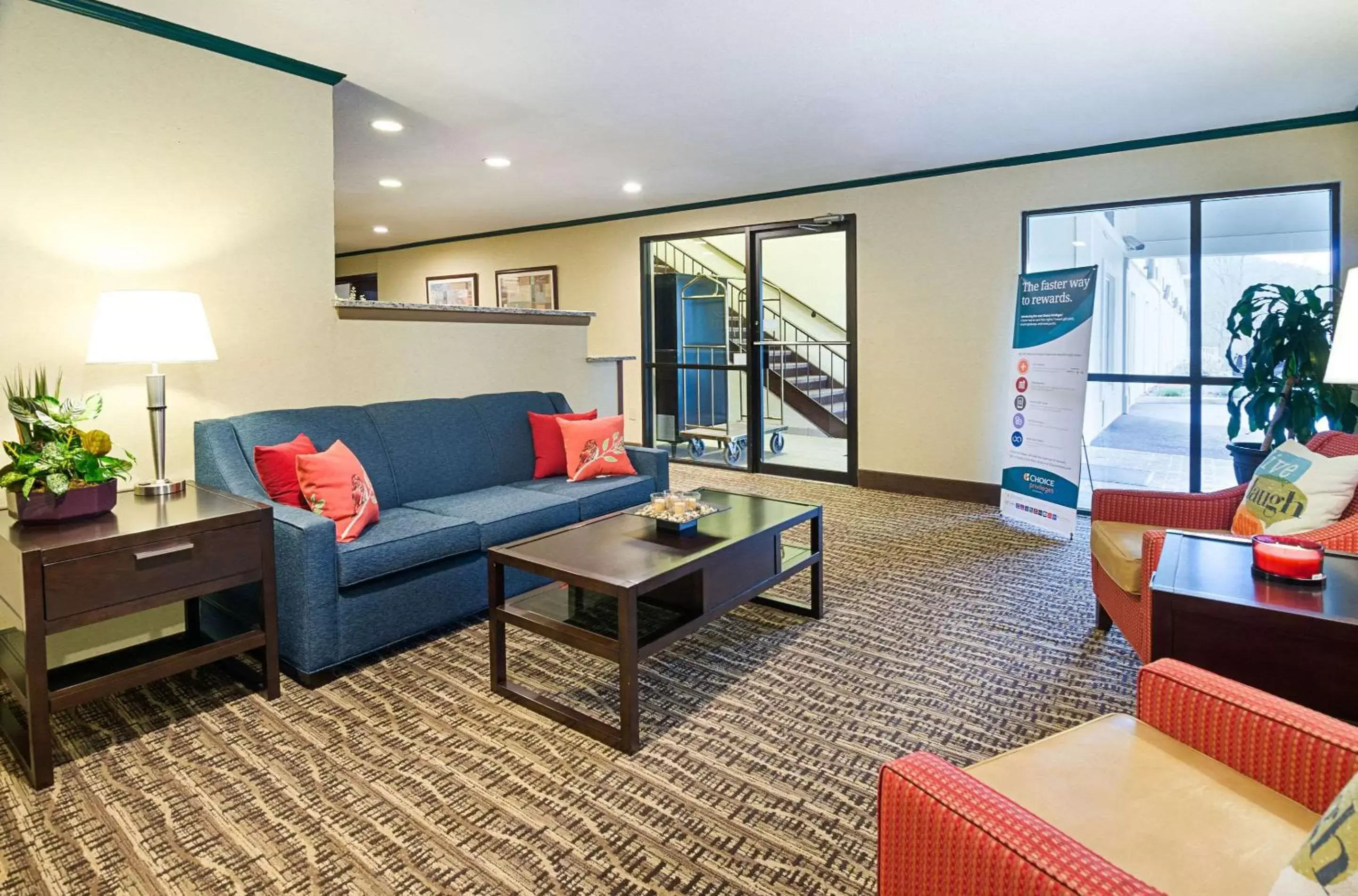 Lobby or reception, Seating Area in Quality Inn Princeton