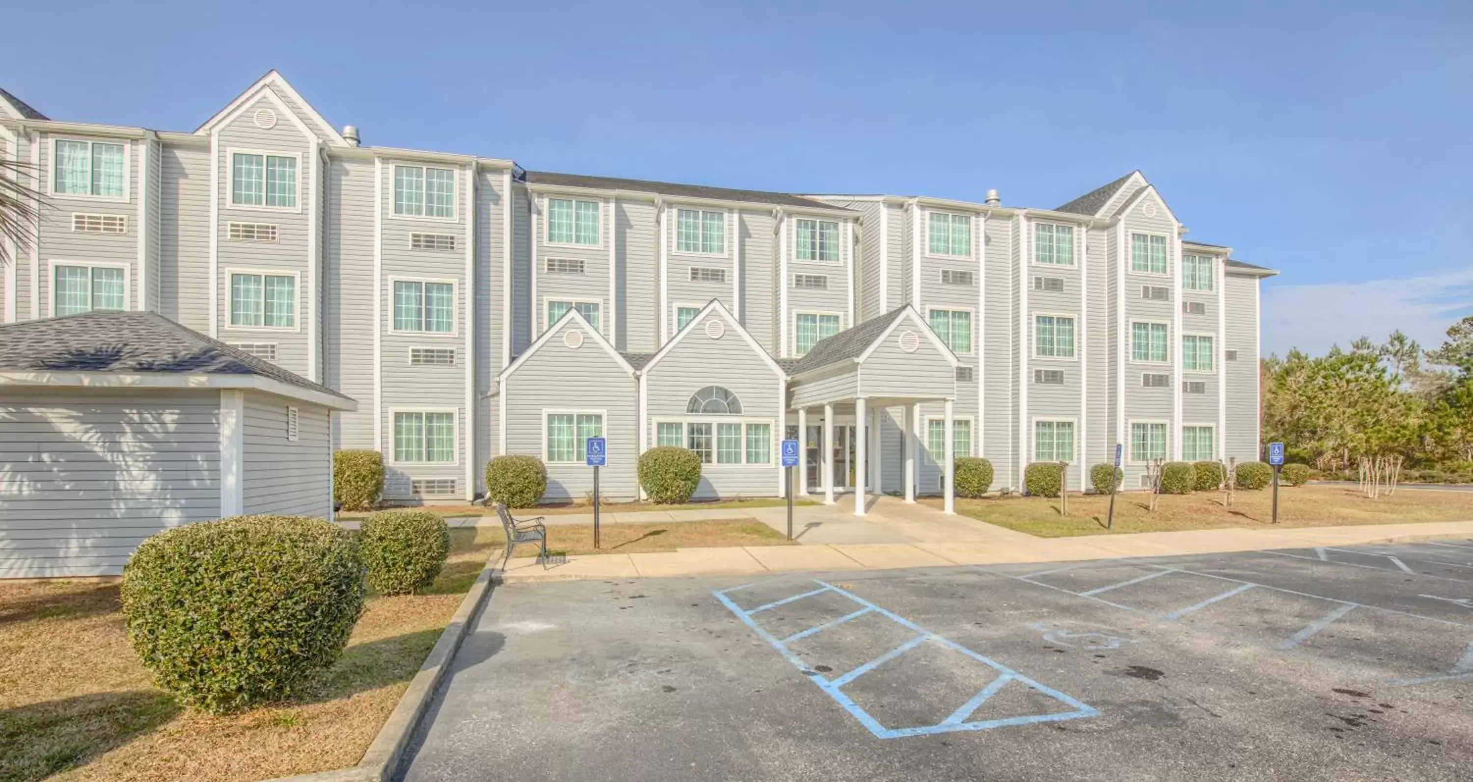 Property building in Microtel Inn & Suites by Wyndham Gulf Shores