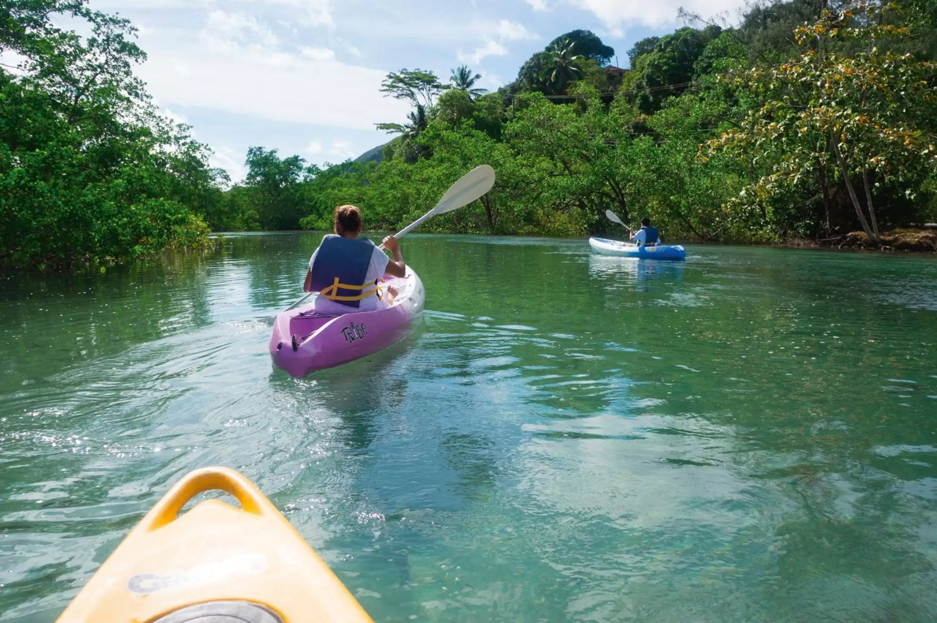 Canoeing in Constance Ephelia