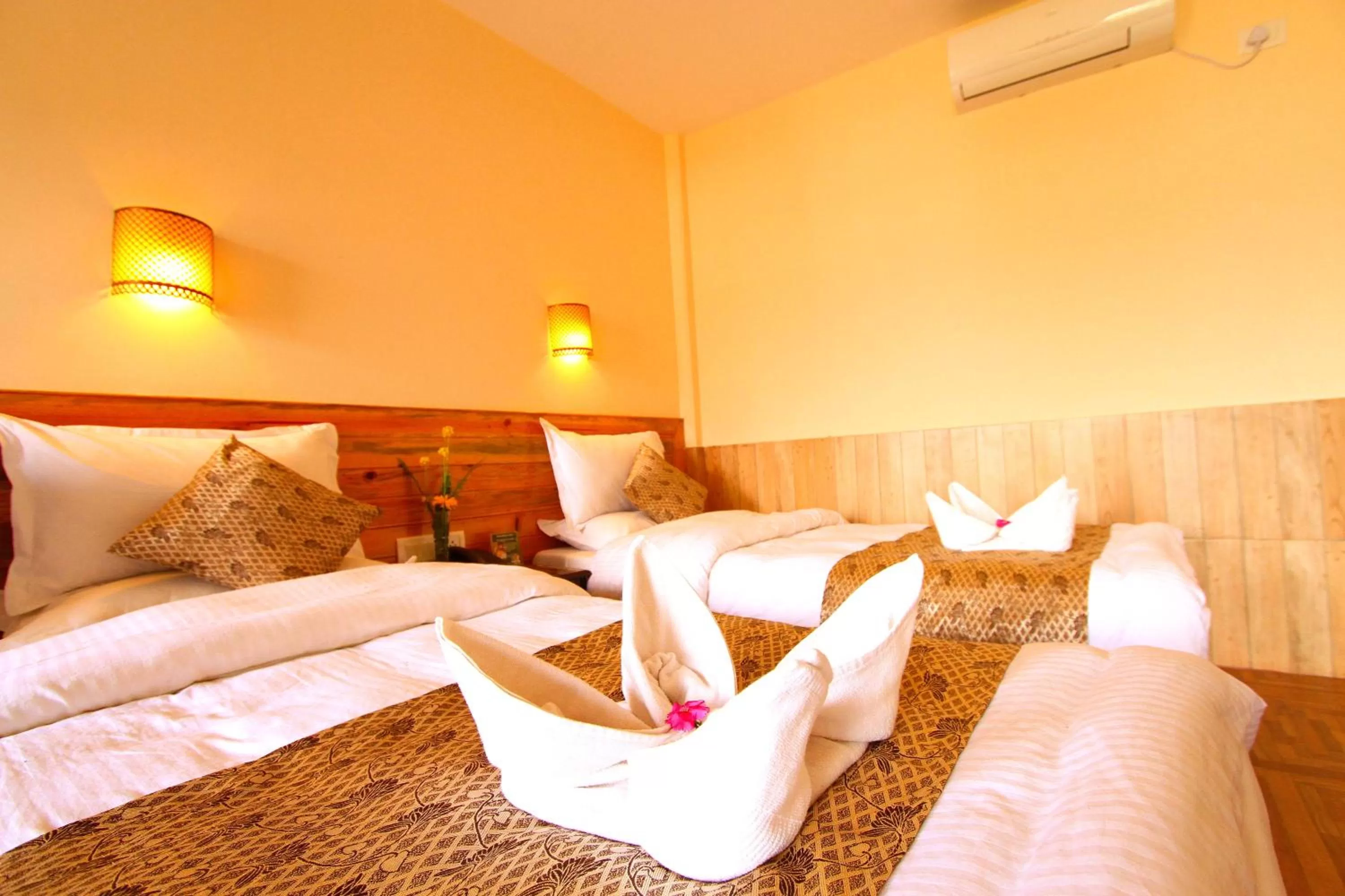 Decorative detail, Bed in Hotel Splendid View