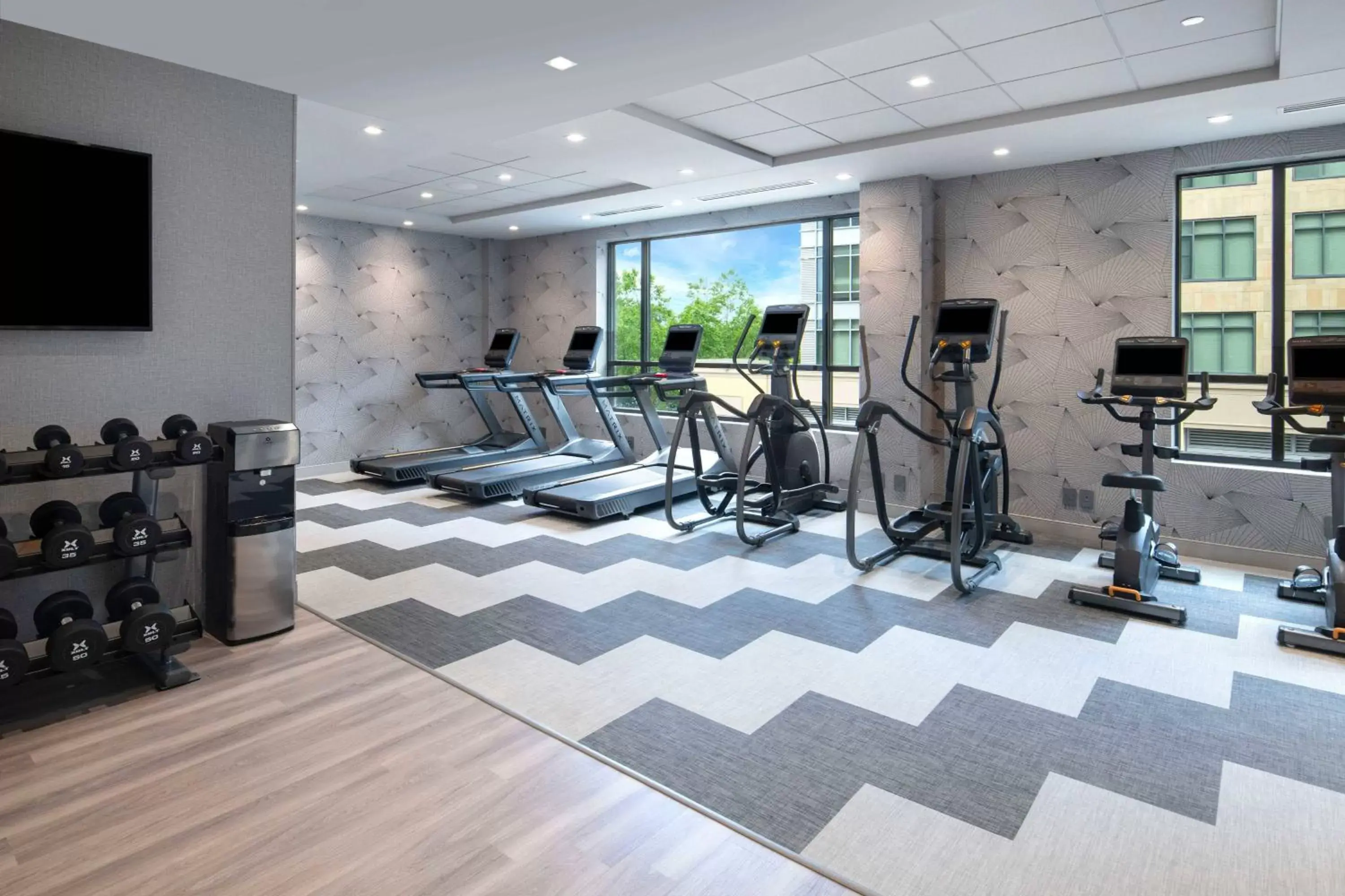 Fitness centre/facilities, Fitness Center/Facilities in Fairfield by Marriott Inn & Suites Boston Medford