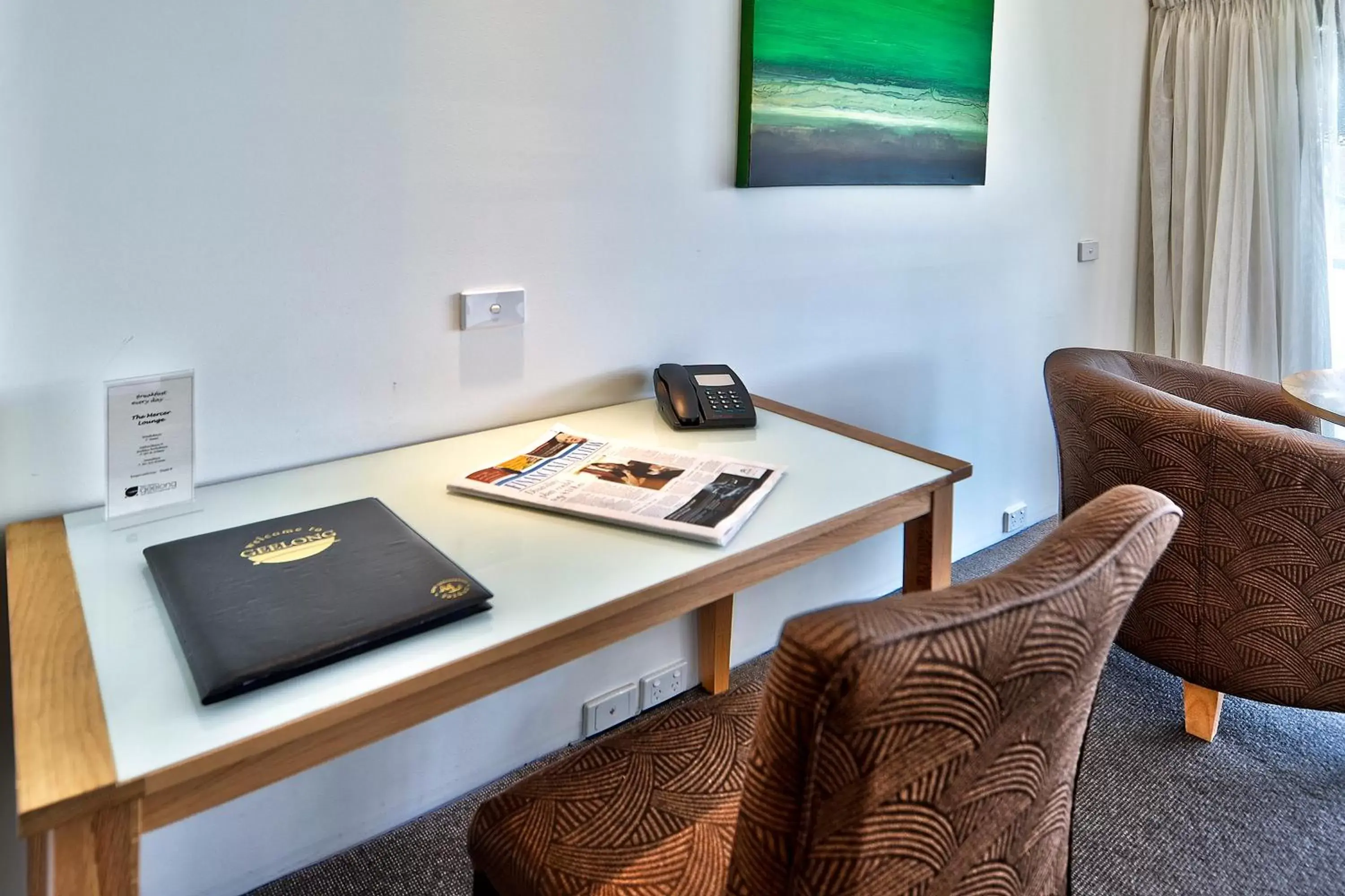 Decorative detail, Seating Area in BEST WESTERN Geelong Motor Inn & Serviced Apartments