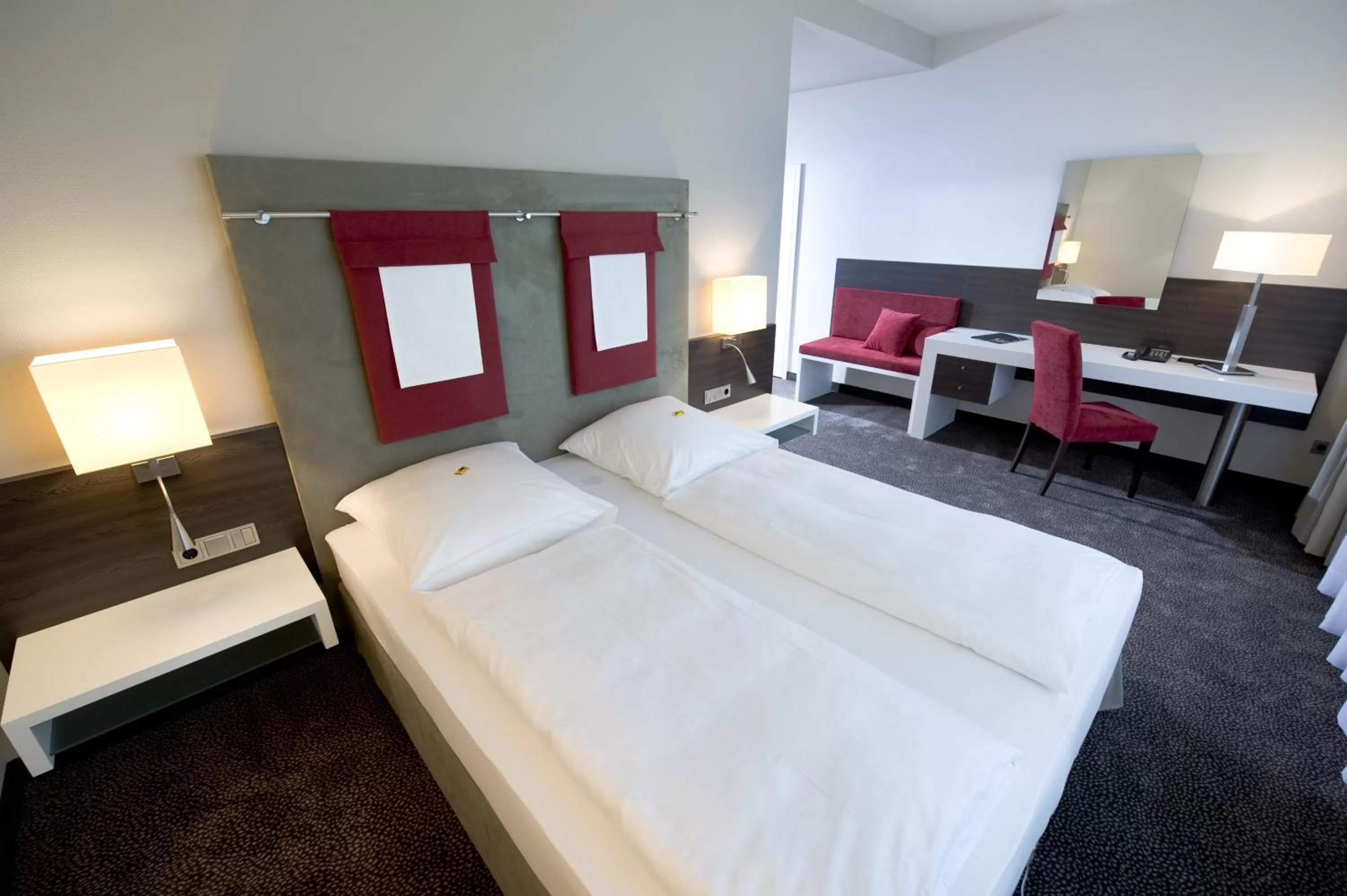 Photo of the whole room, Bed in Hotel Westfalen Hof