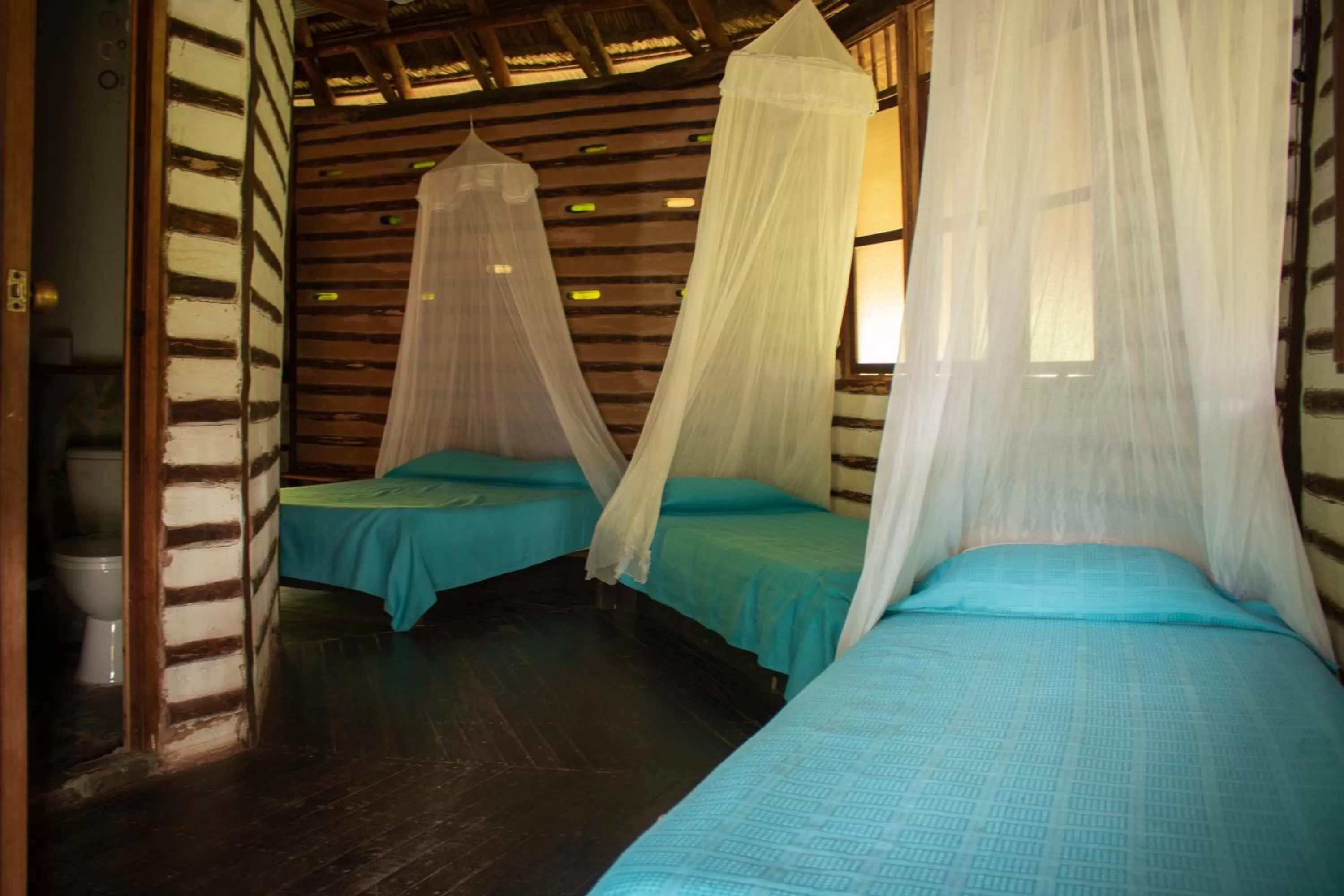 Bed in Ecolodge Cosmogénesis