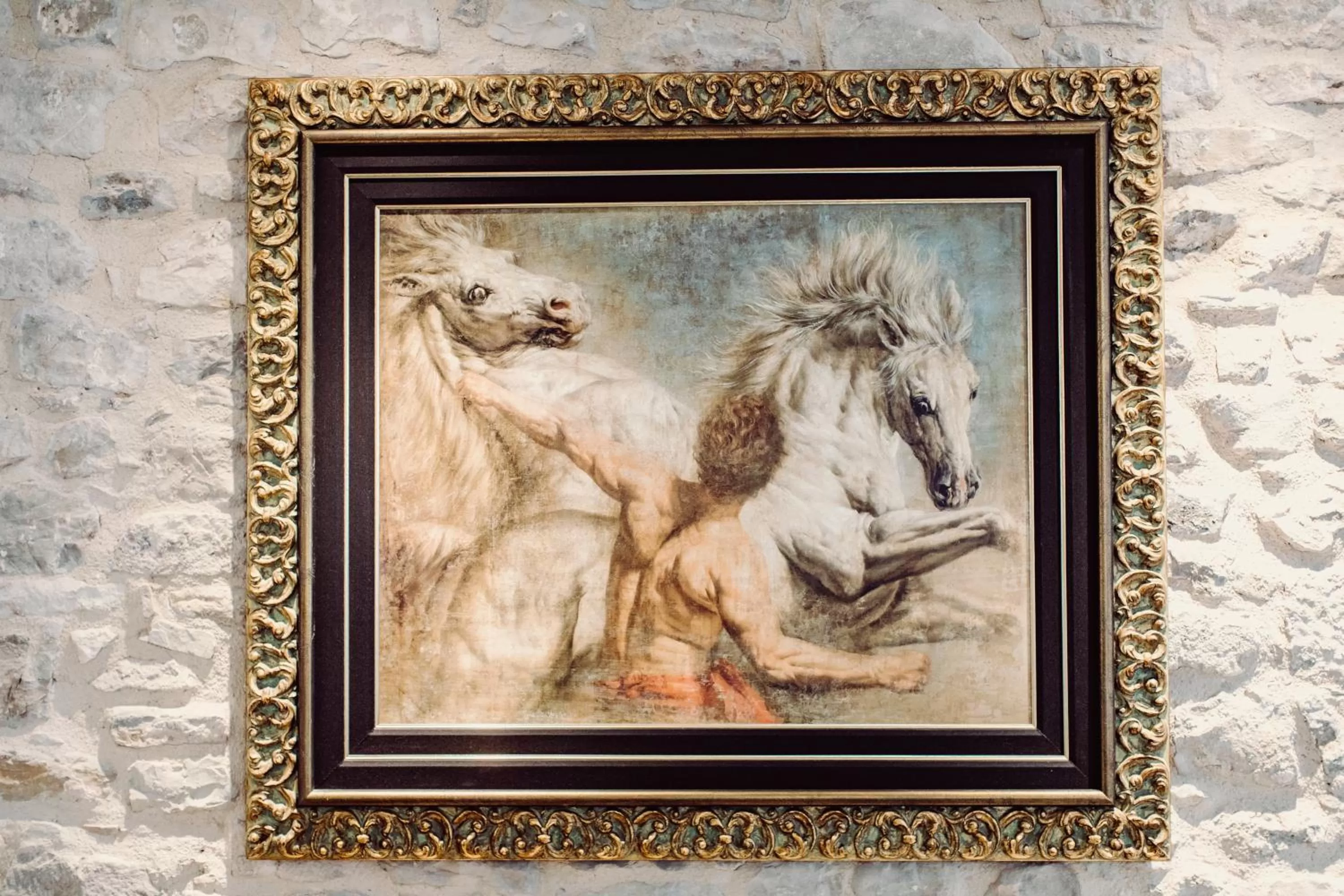 Decorative detail in Villa Nepos Hotel