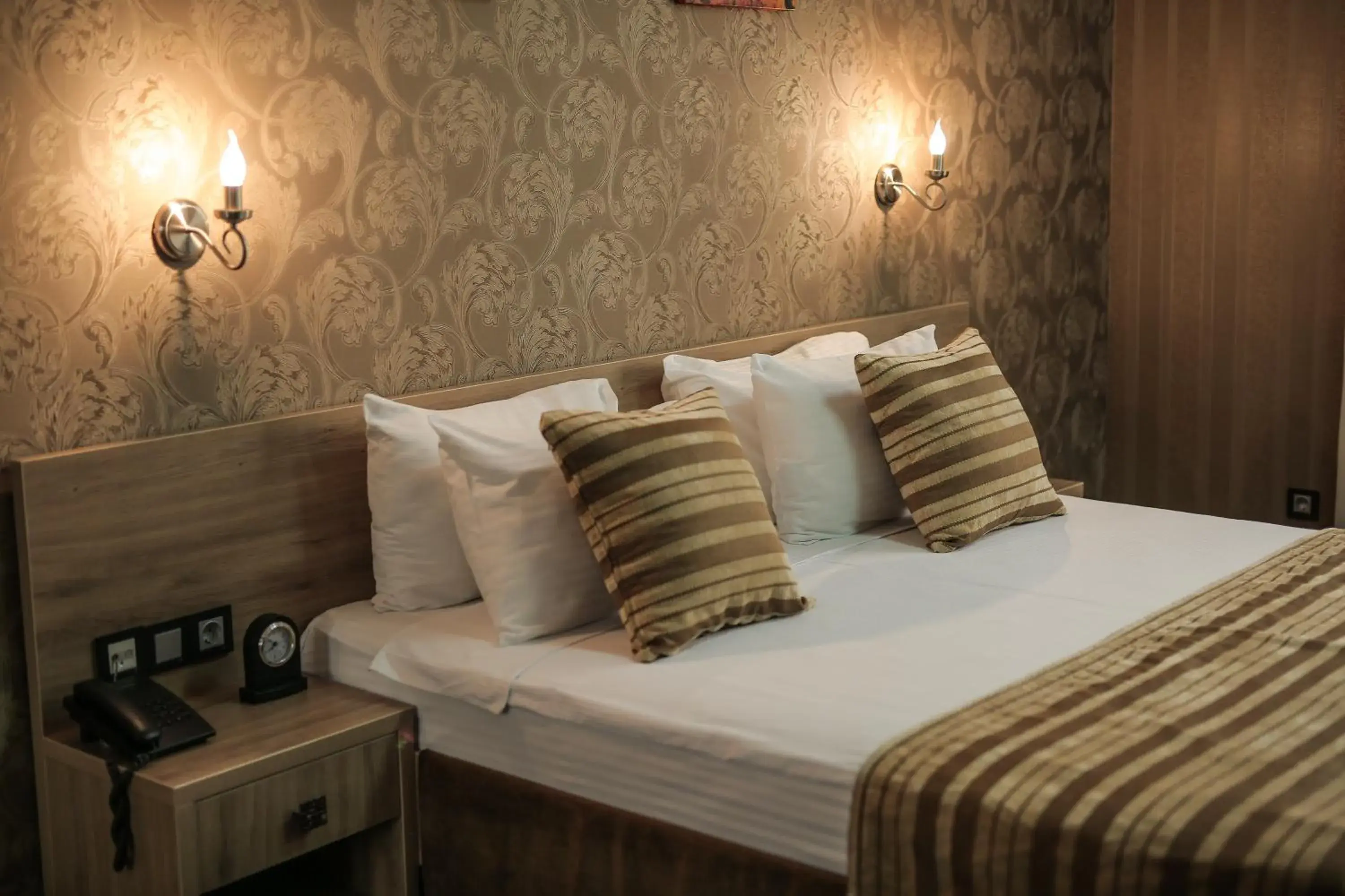 Bed in Onyx Hotel Bishkek