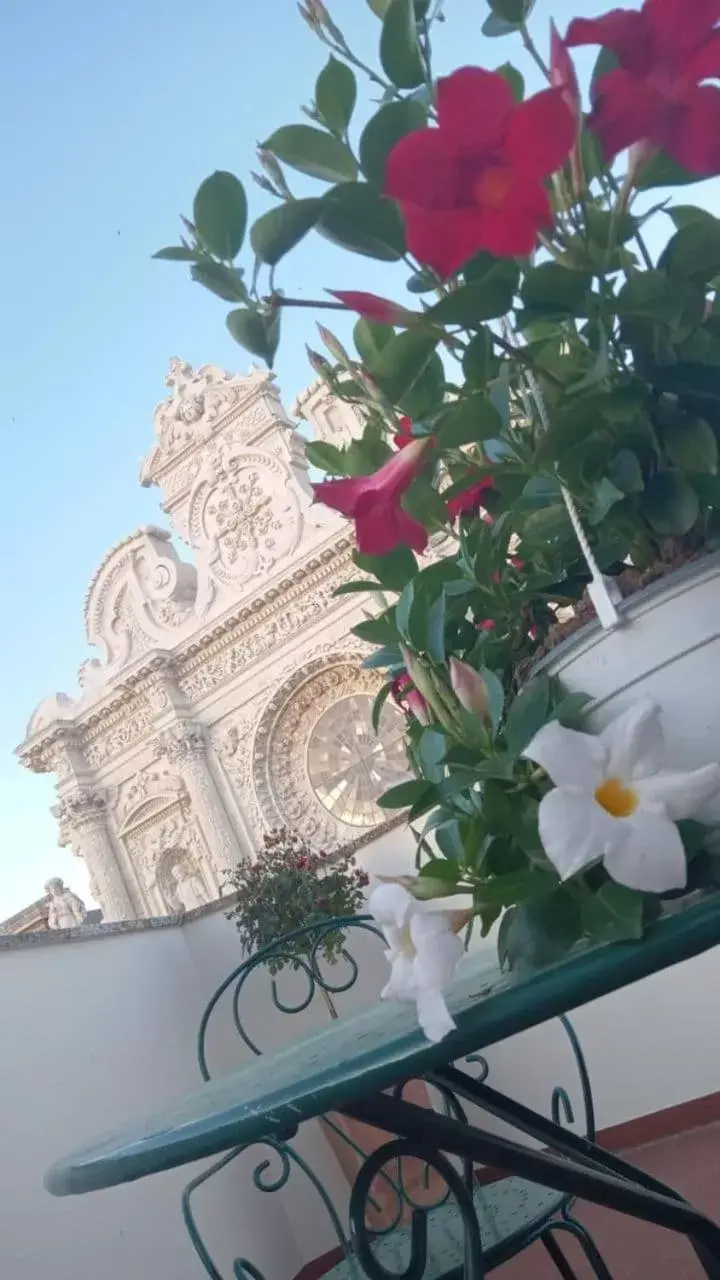 Balcony/Terrace in B&B I sei volti Lecce