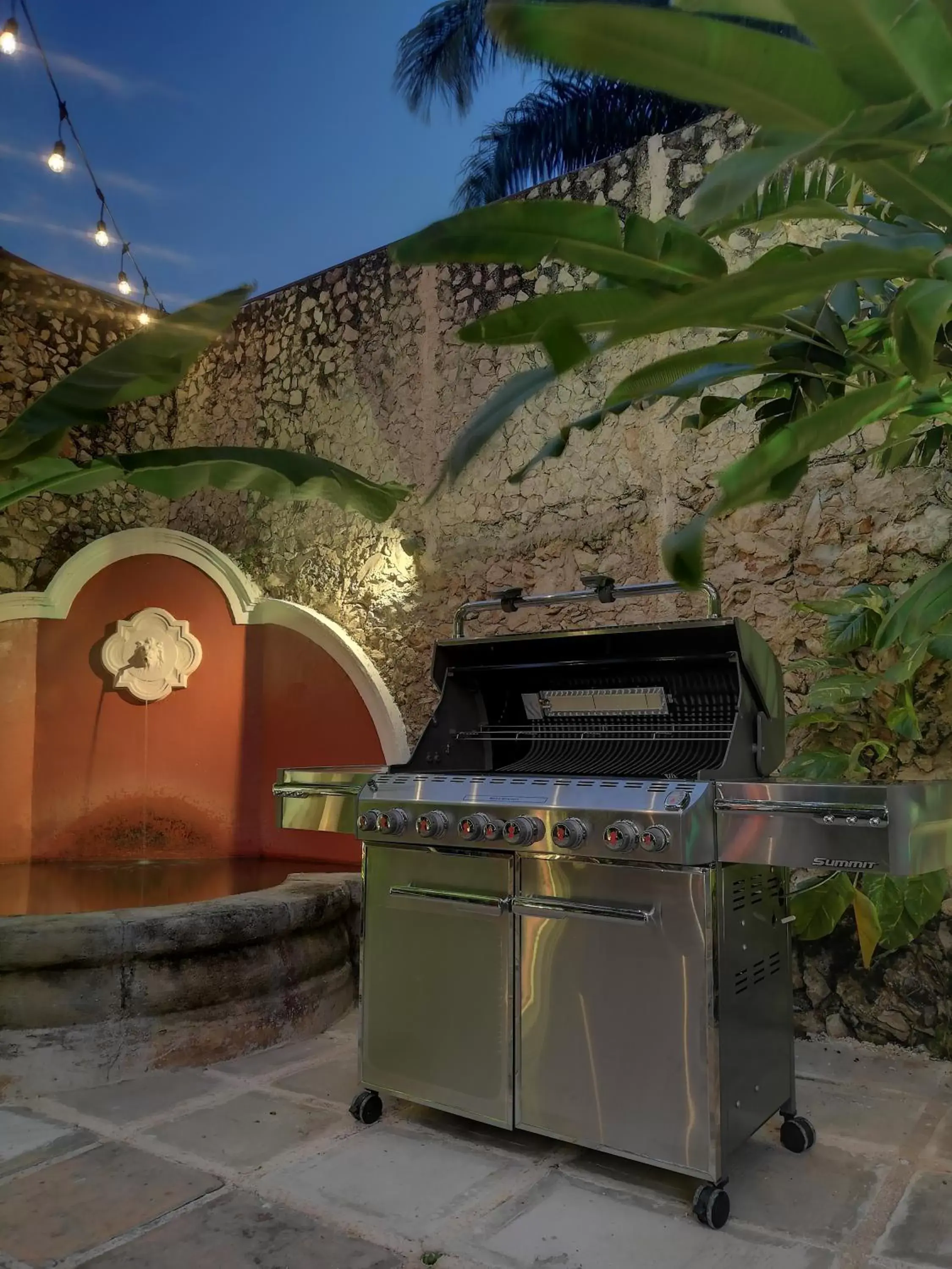 BBQ Facilities in Villa Merida Boutique Hotel