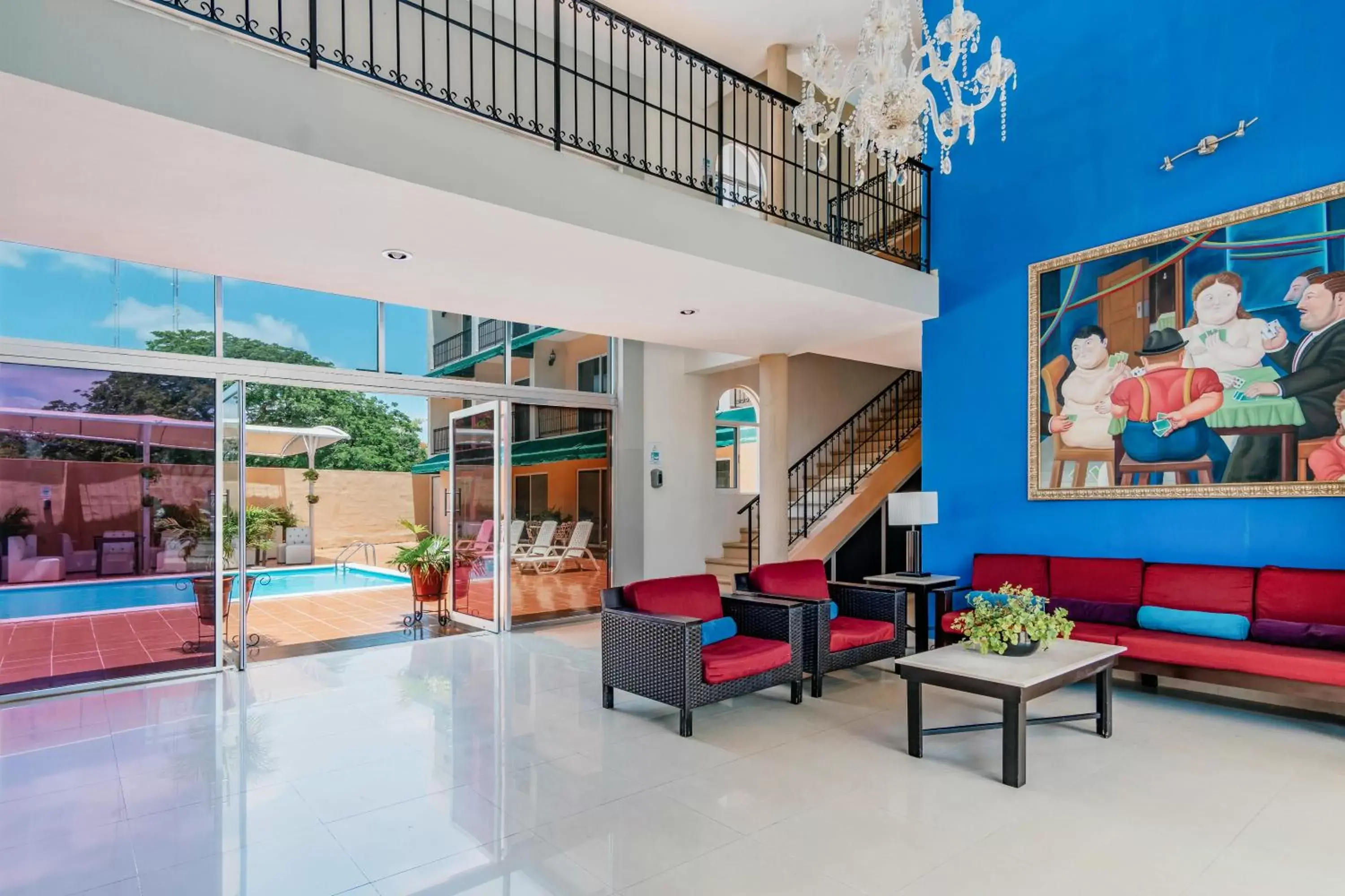 Lobby or reception in Hotel Siglo 21 Merida Lobby or reception in Hotel Siglo 21 Merida