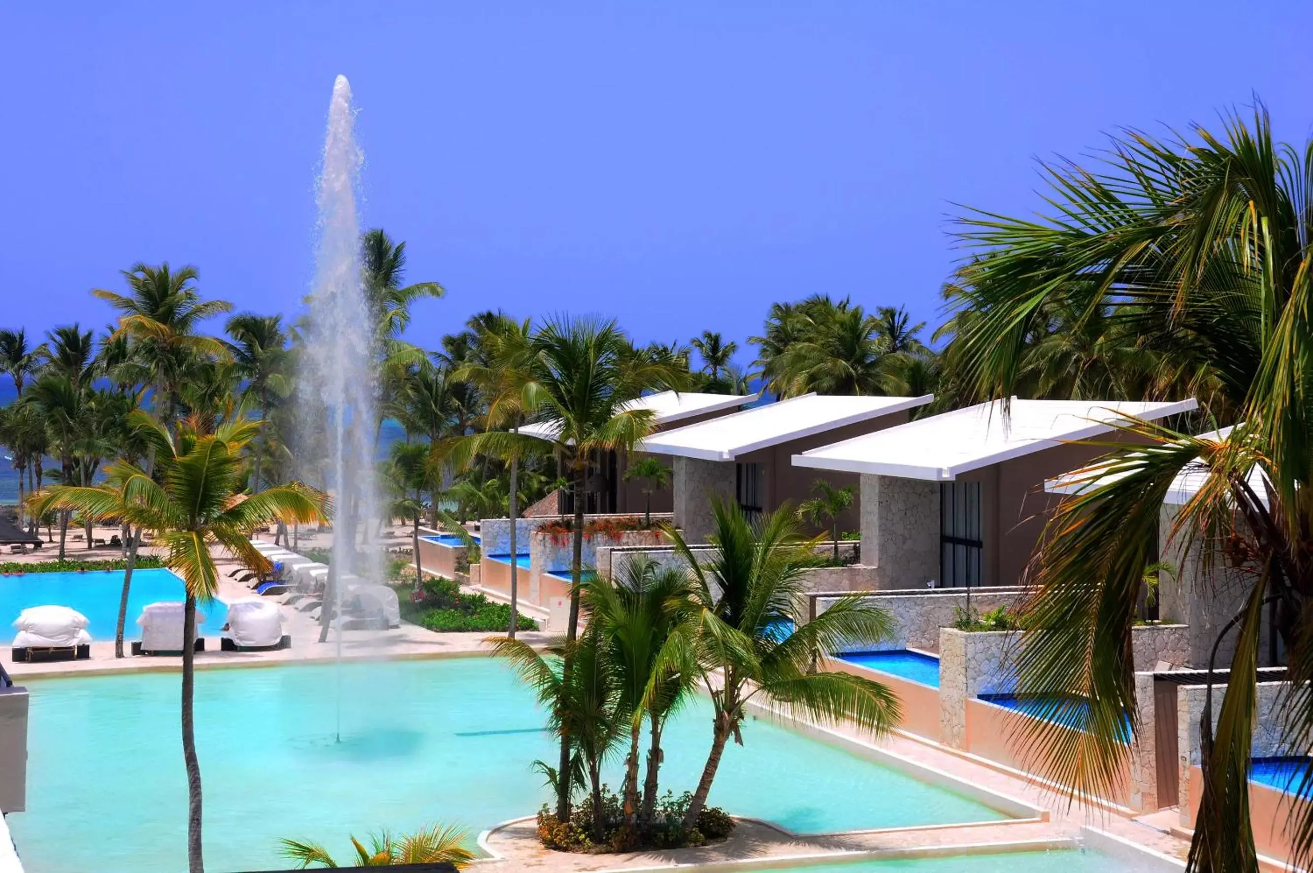 Bird's eye view, Swimming Pool in Catalonia Royal Bavaro - All Inclusive - Adults Only