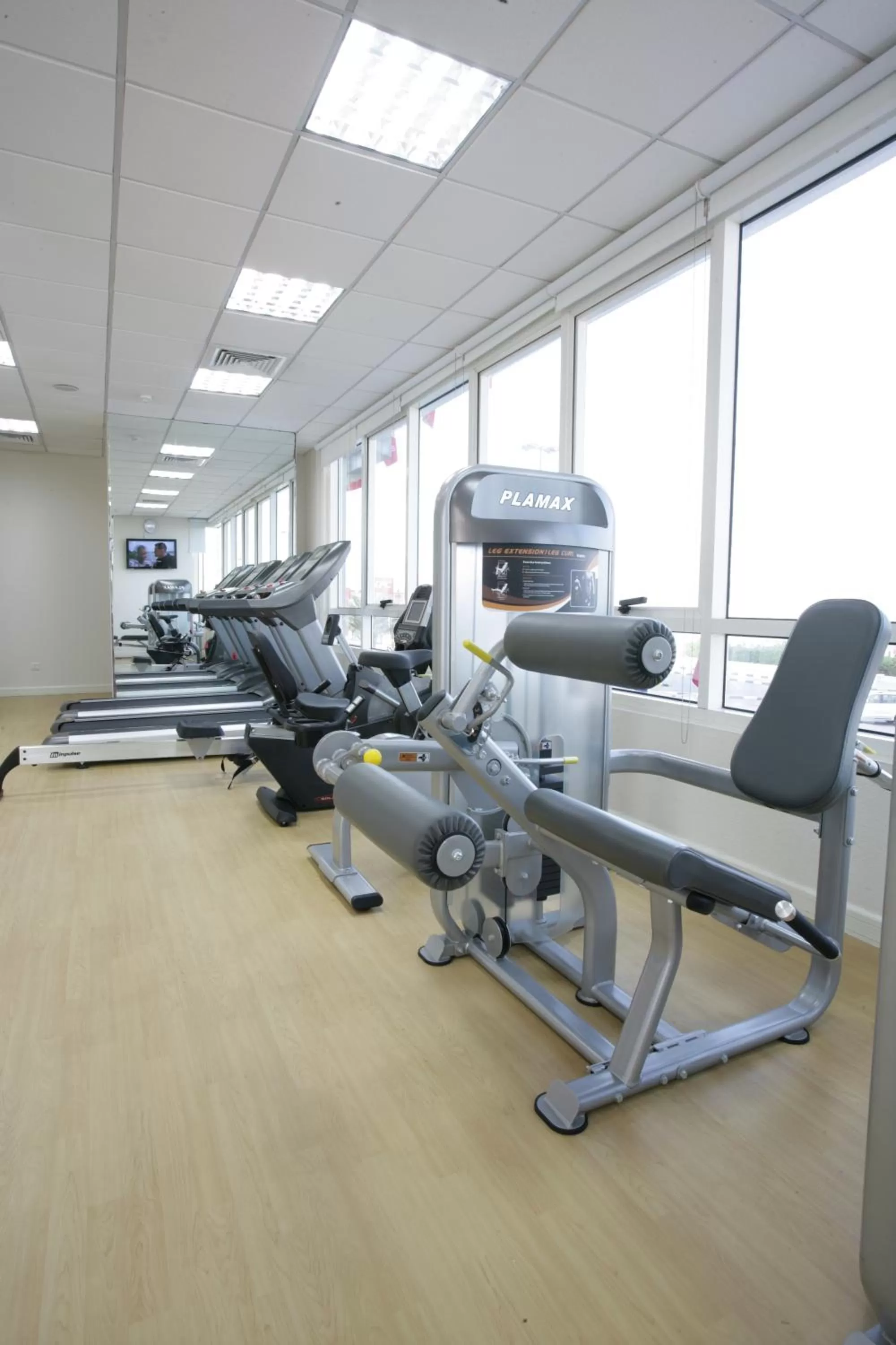 Fitness centre/facilities in Ramada by Wyndham Beach Hotel Ajman