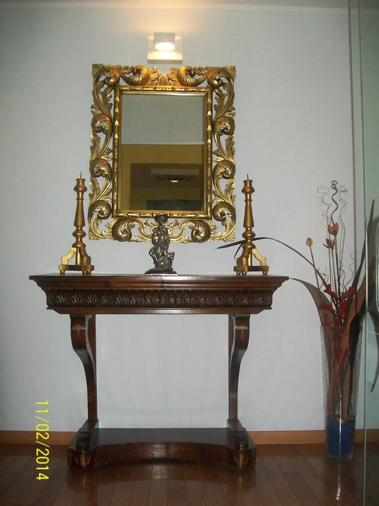 Decorative detail, Bathroom in Rigel Hotel