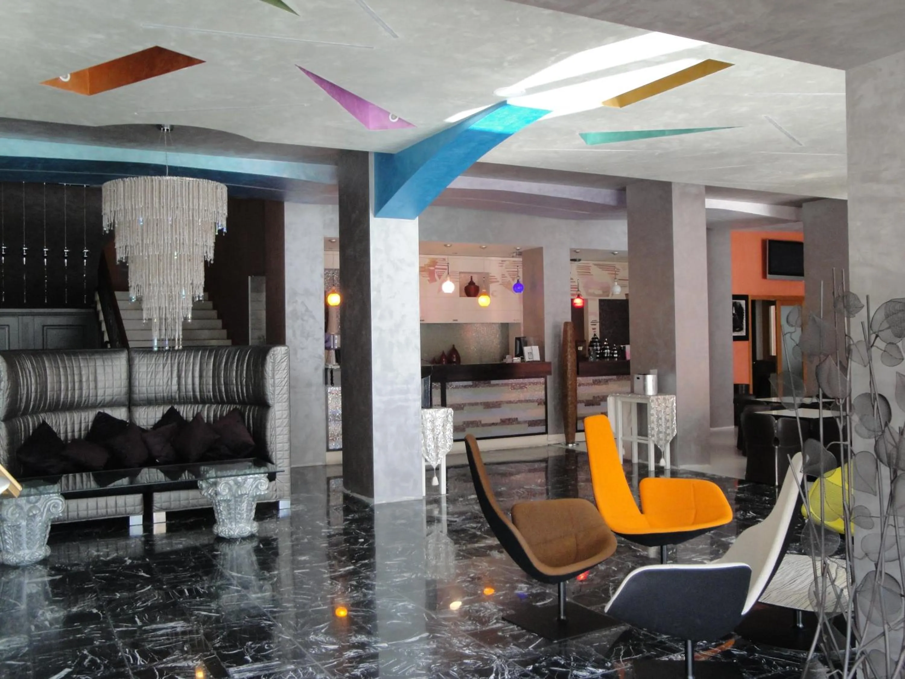 Lounge or bar in Design Oberosler Hotel