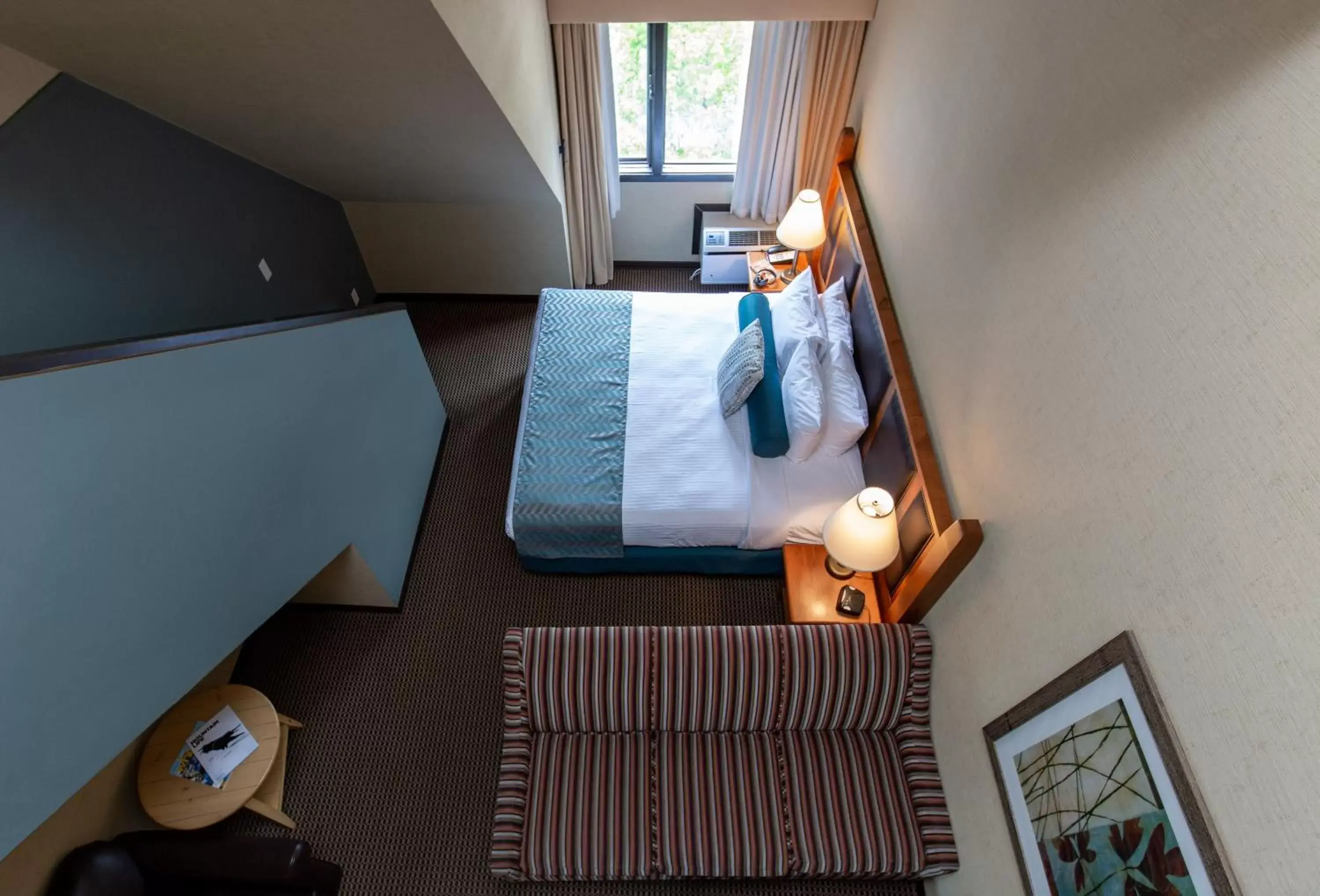 Bed in Blackcomb Lodge