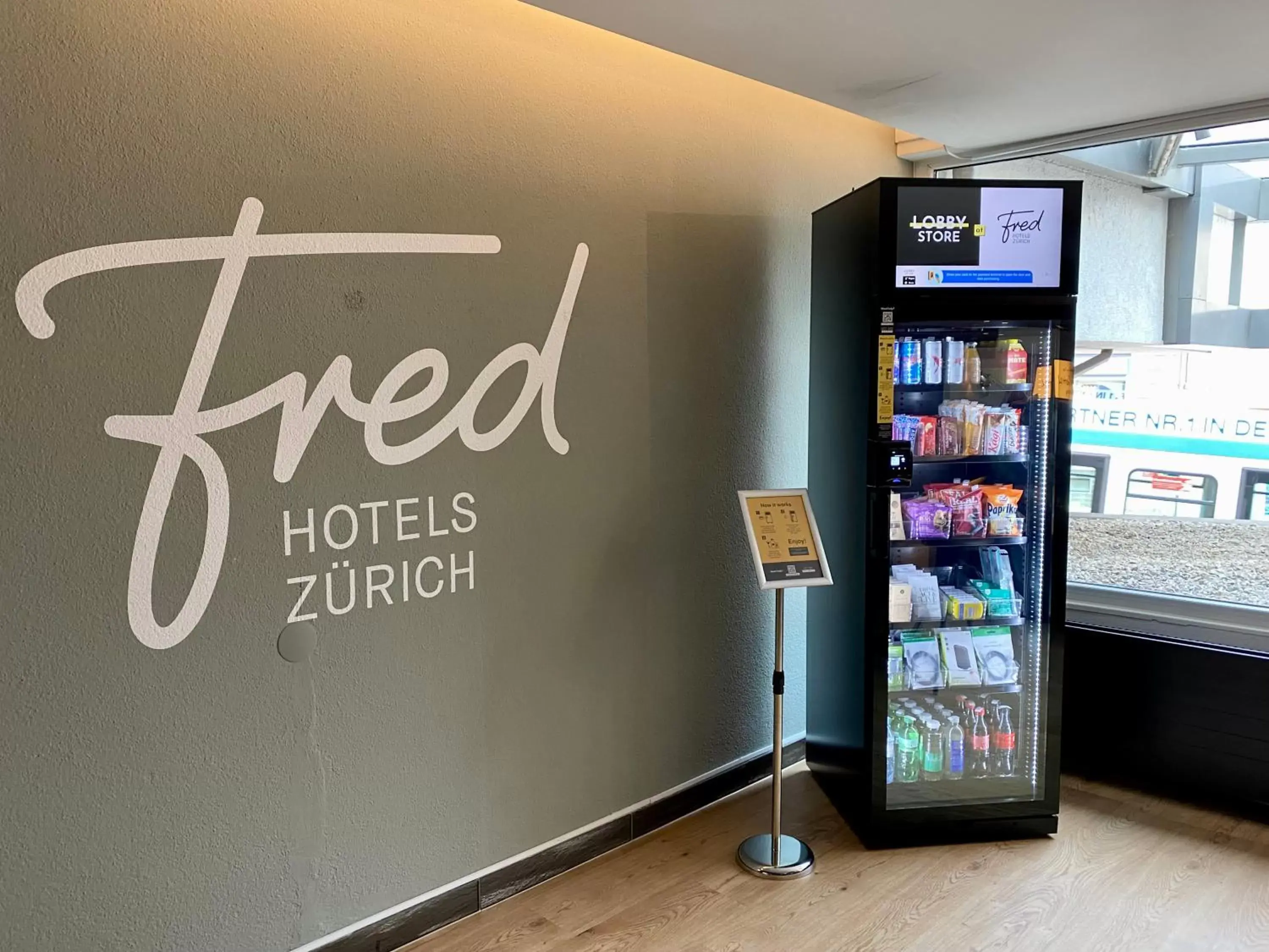 vending machine in Fred Hotel Leonhardstrasse - Self Check-in