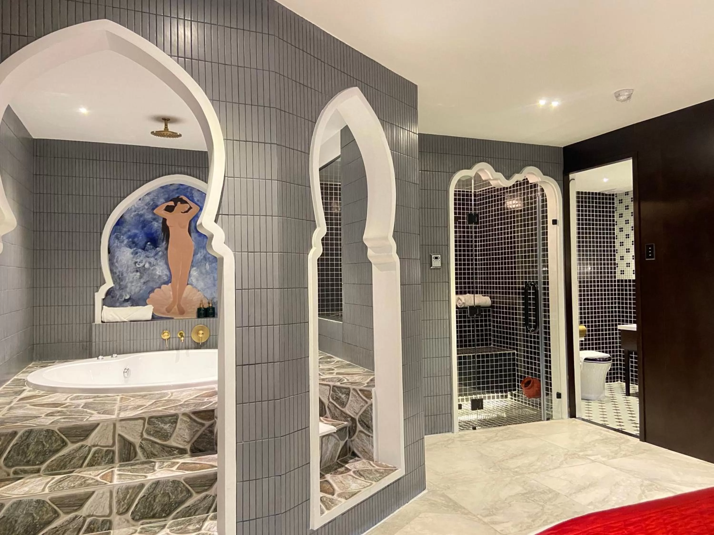 Photo of the whole room, Bed in Dazi Signature