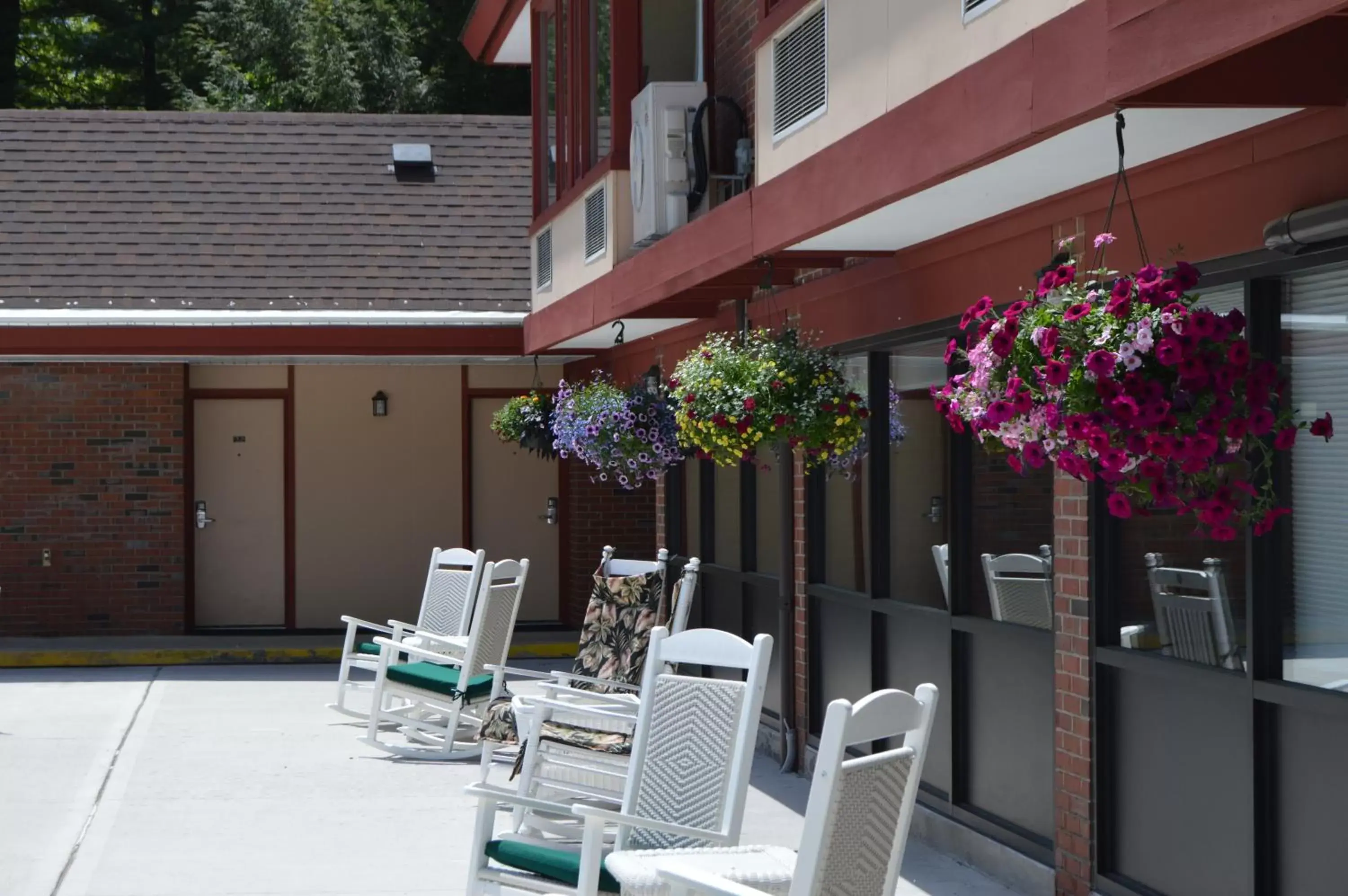 Patio in The Inn at Crumpin-Fox