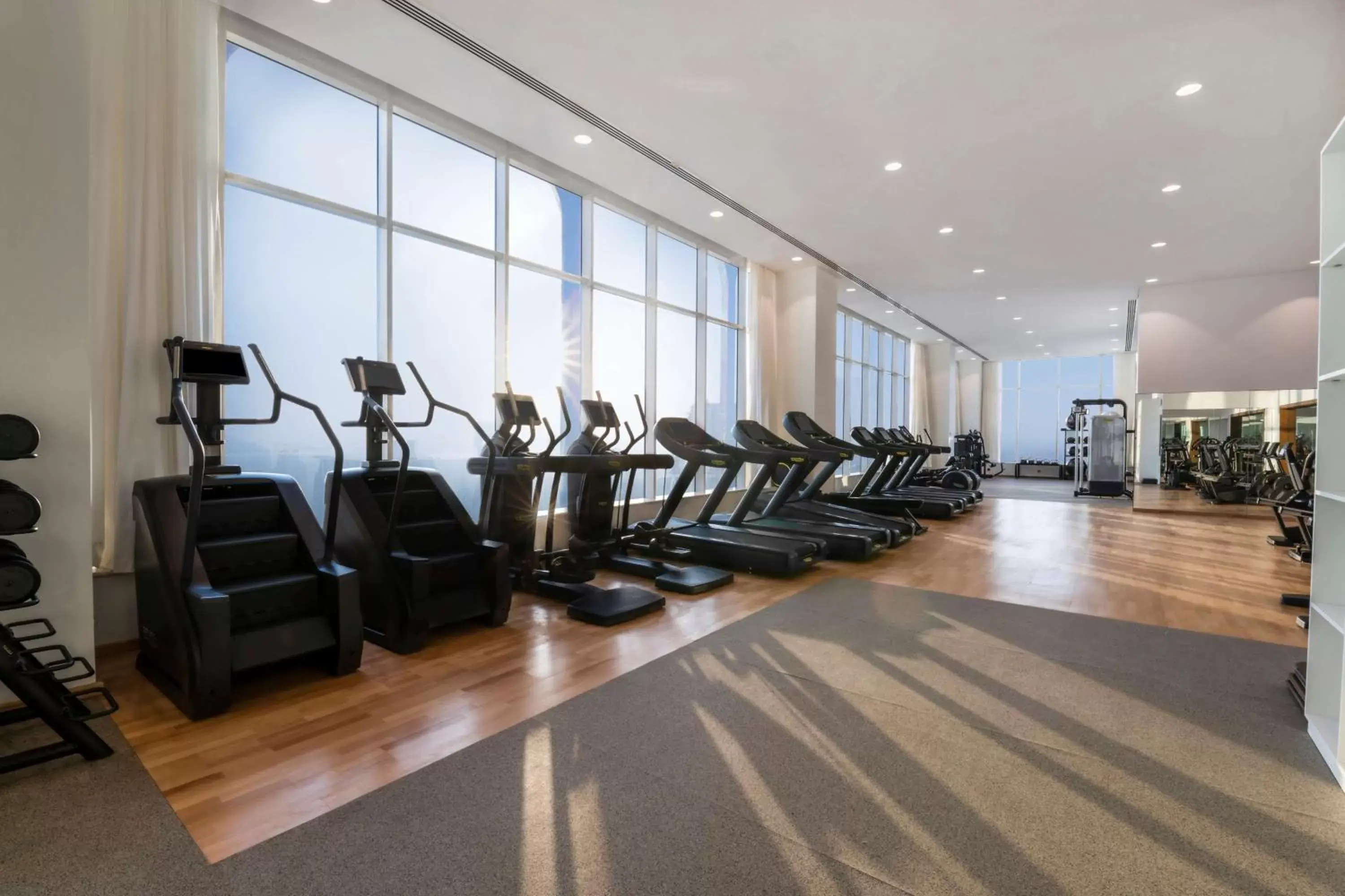 Fitness centre/facilities, Fitness Center/Facilities in Aleph Doha Residences, Curio Collection By Hilton