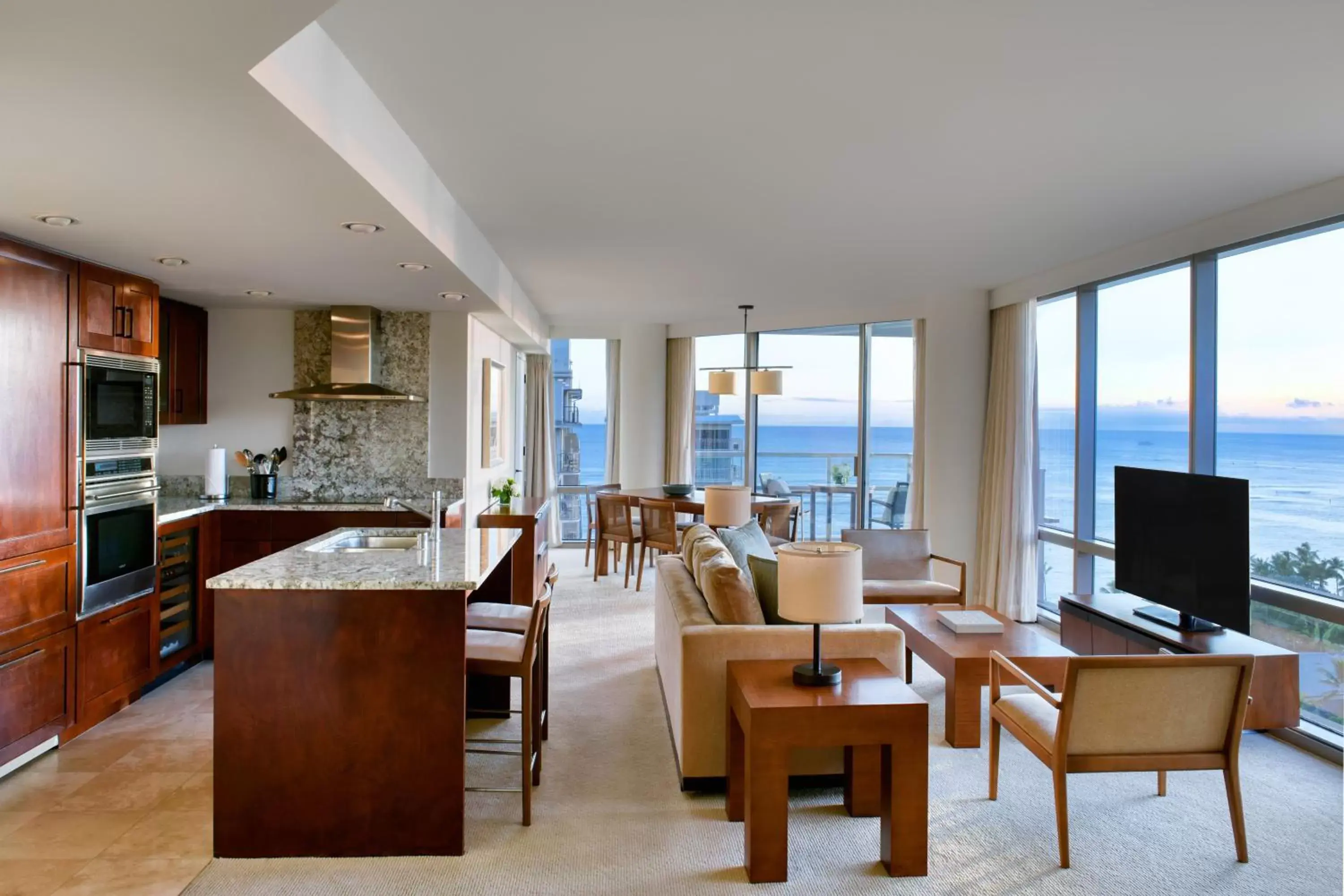 Kitchen or kitchenette in Trump International Hotel Waikiki