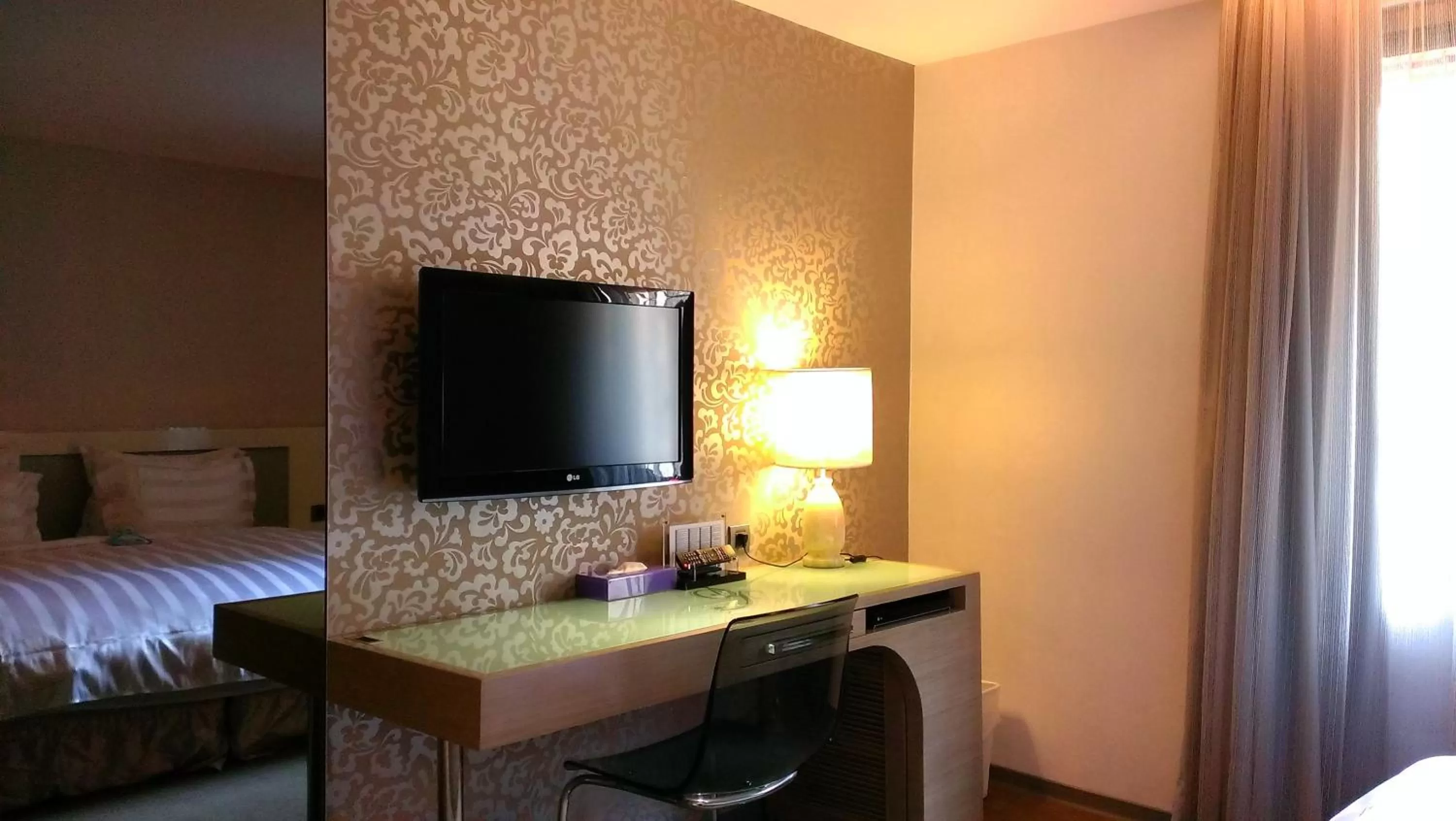 TV and multimedia, Bed in Saual Keh Hotel