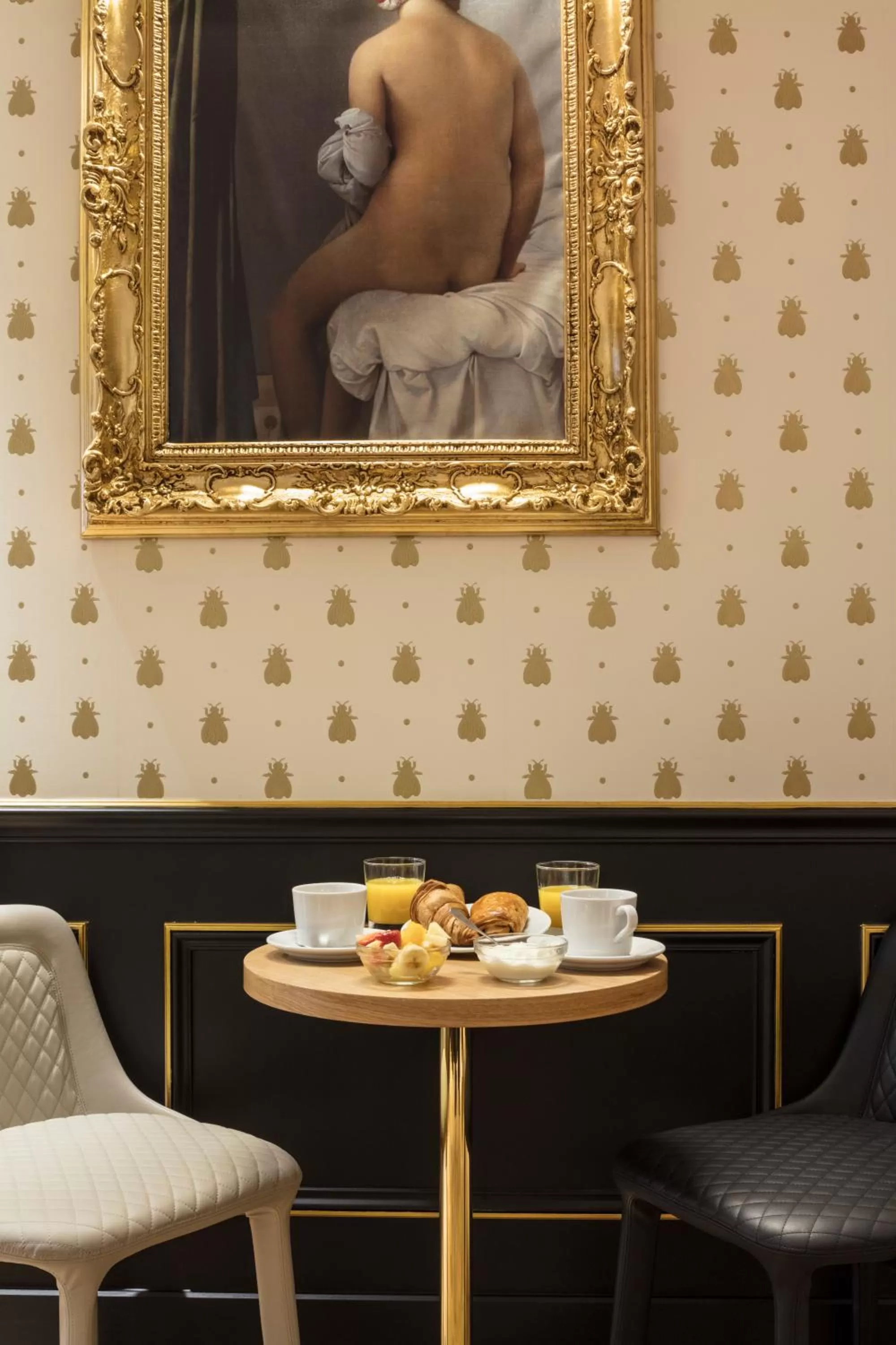 Buffet breakfast in Hotel Eiffel Petit Louvre