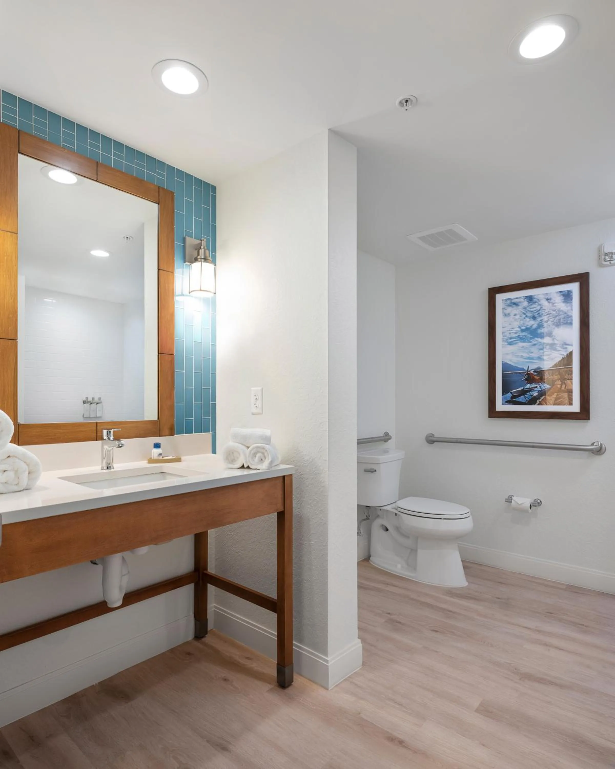 Bathroom in Compass by Margaritaville Hotel Naples