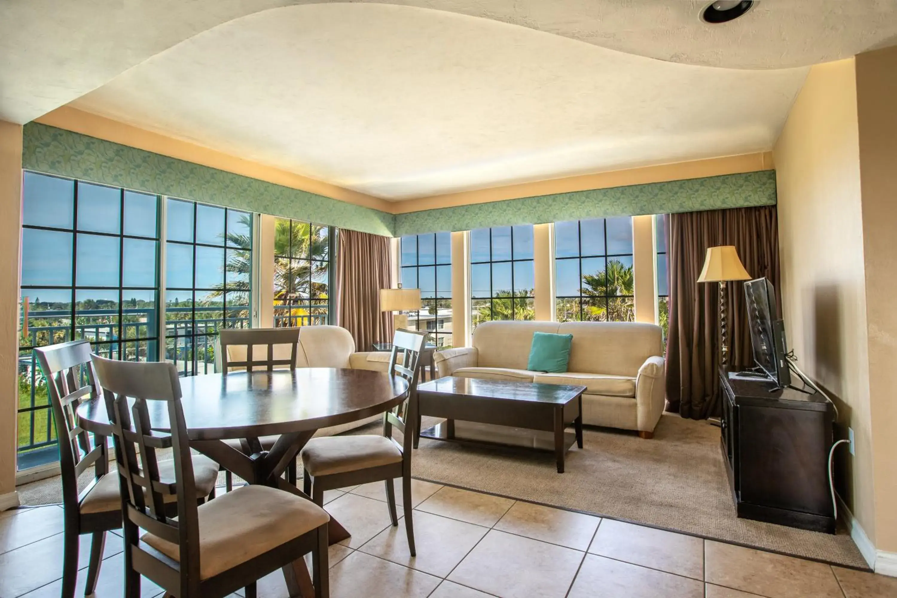 Living room, Seating Area in Sea Shells Beach Club