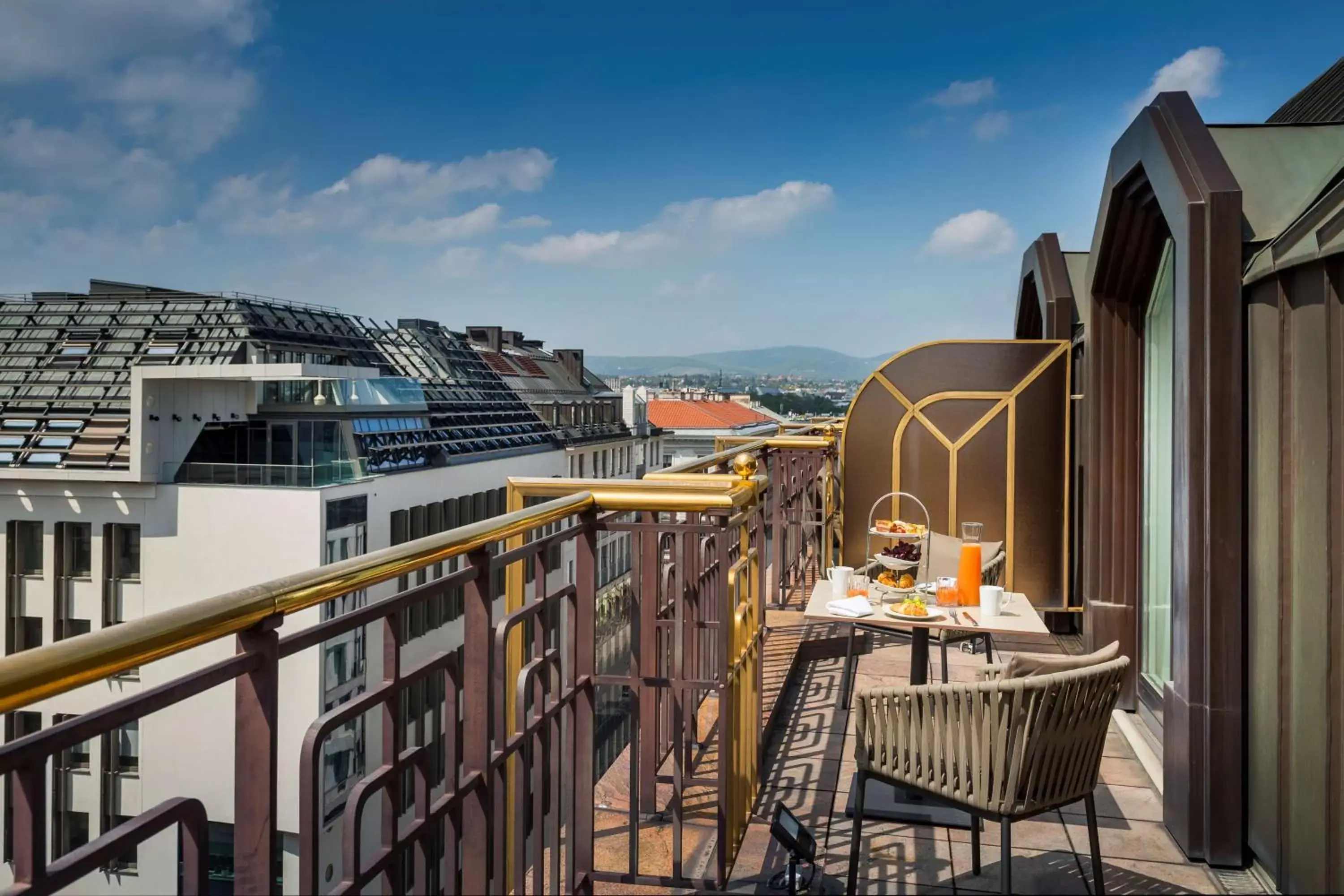 View (from property/room) in Hilton Vienna Plaza View (from property/room) in Hilton Vienna Plaza