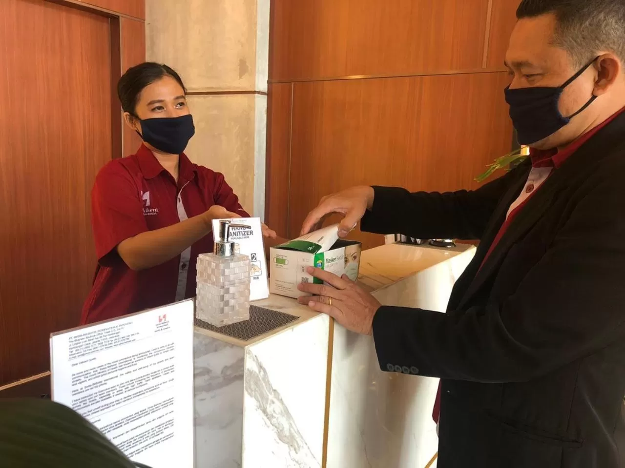 Staff in Swiss-Belhotel Borneo Samarinda