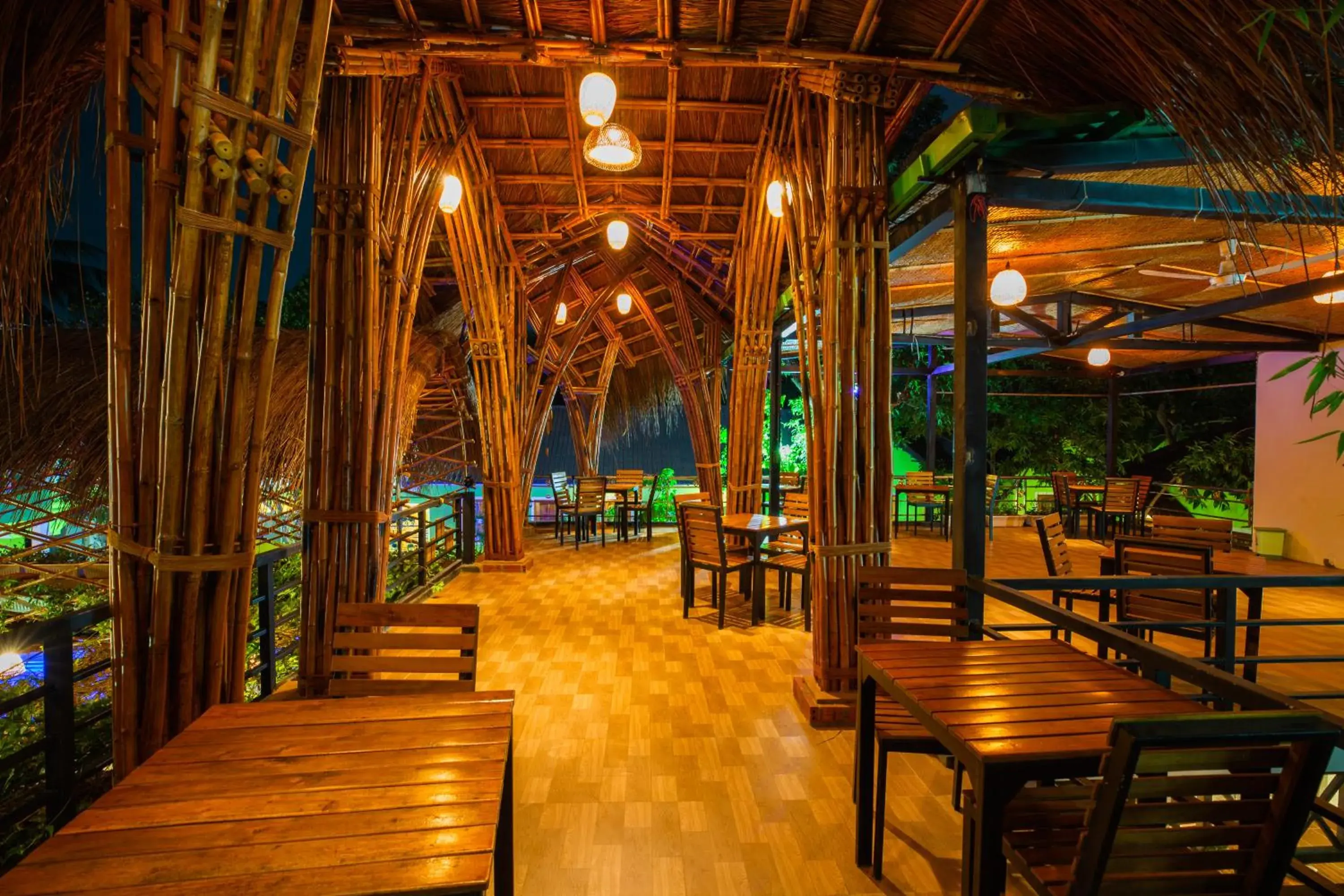 Night, Restaurant/Places to Eat in Bamboo Resort Phu Quoc