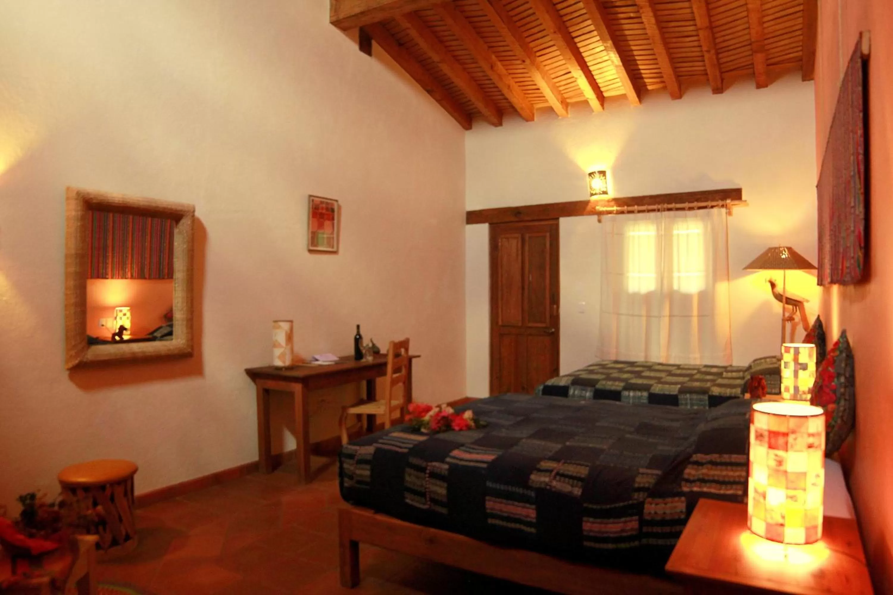 Decorative detail in Posada Yolihuani