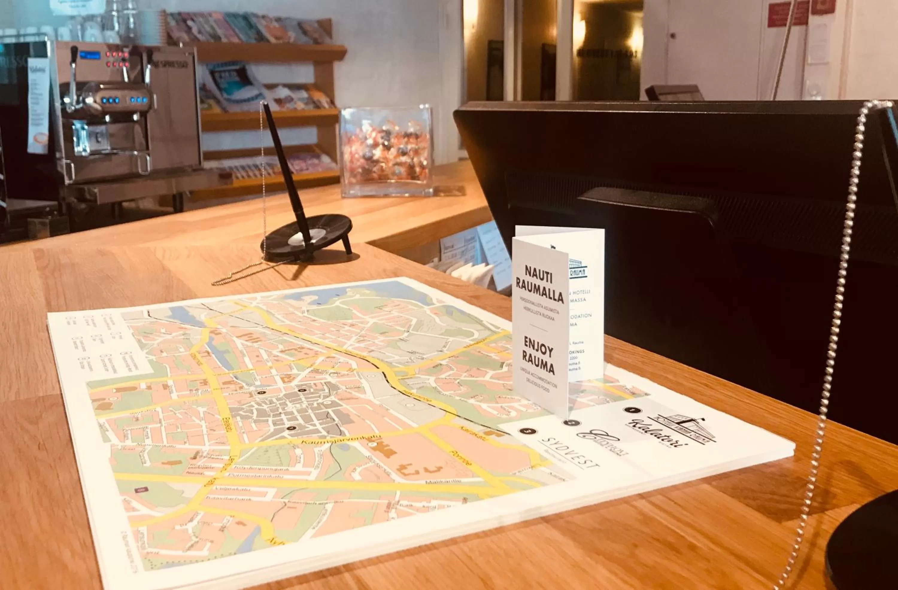 Lobby or reception in Hotel Vanha Rauma