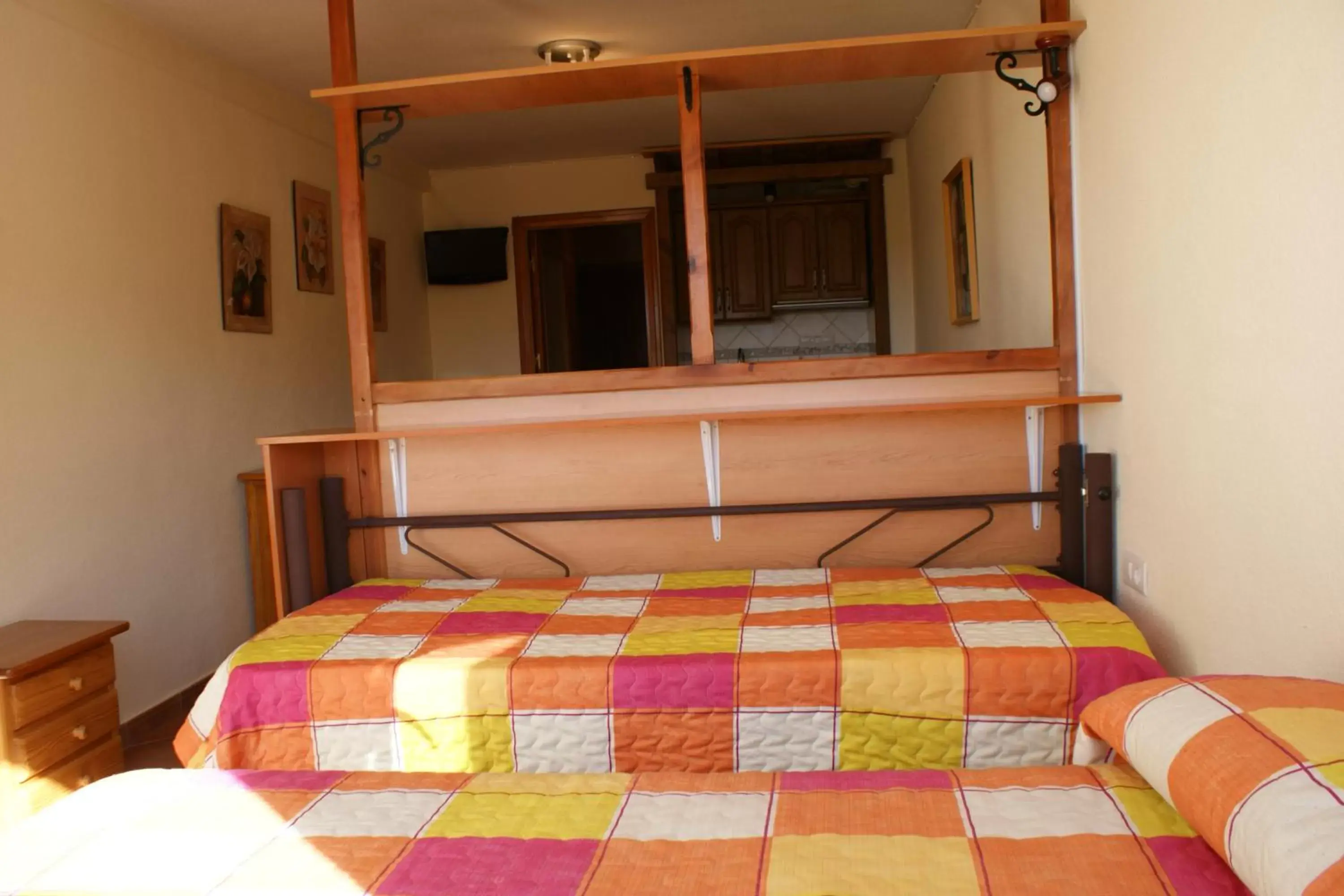 Bed in Apartamentos Sierra Nevada Welcome