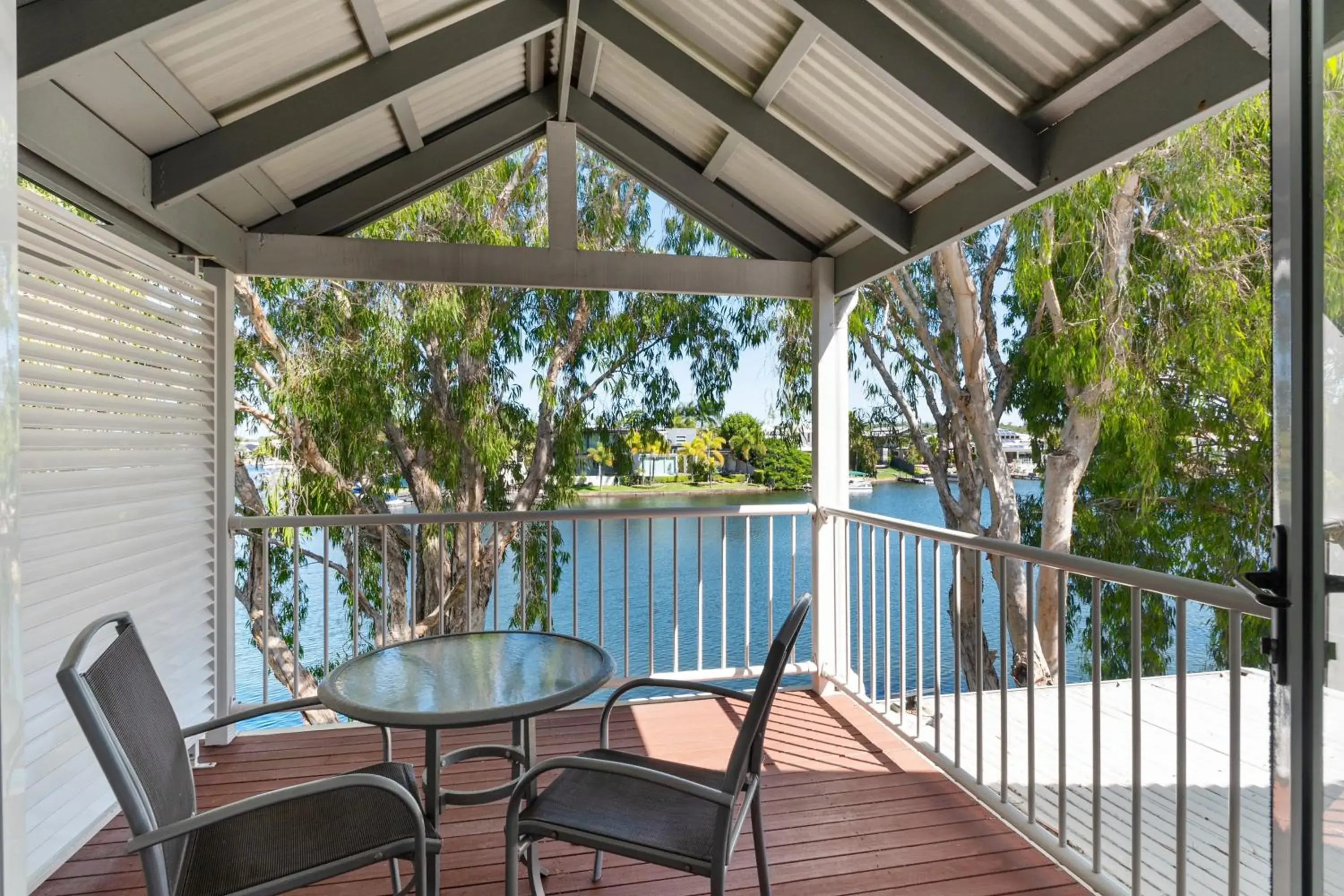 Balcony/Terrace in Noosa Entrance Waterfront Resort