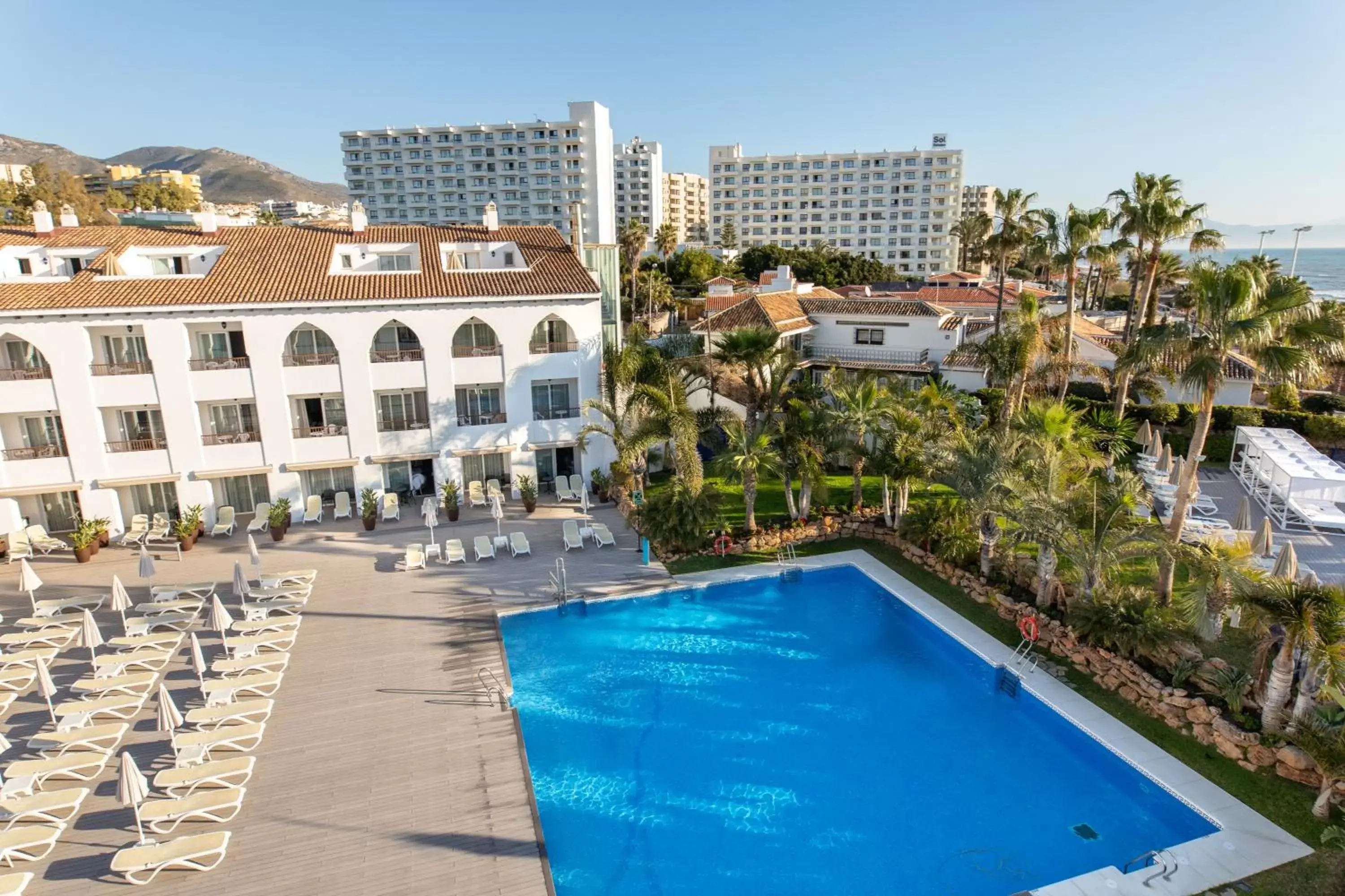 Pool View in Mac Puerto Marina Benalmádena