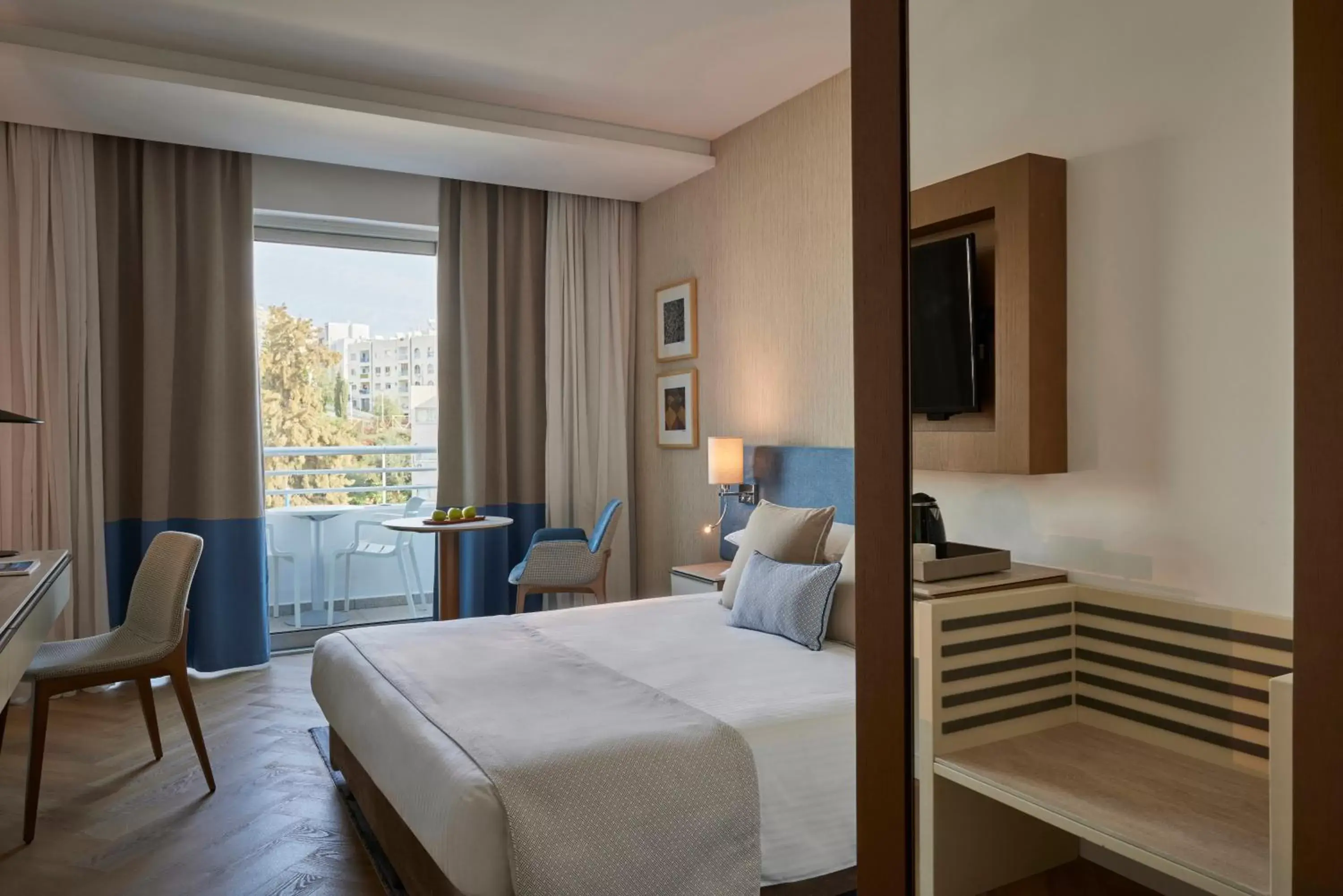 Bedroom, Bed in Mediterranean Beach Hotel