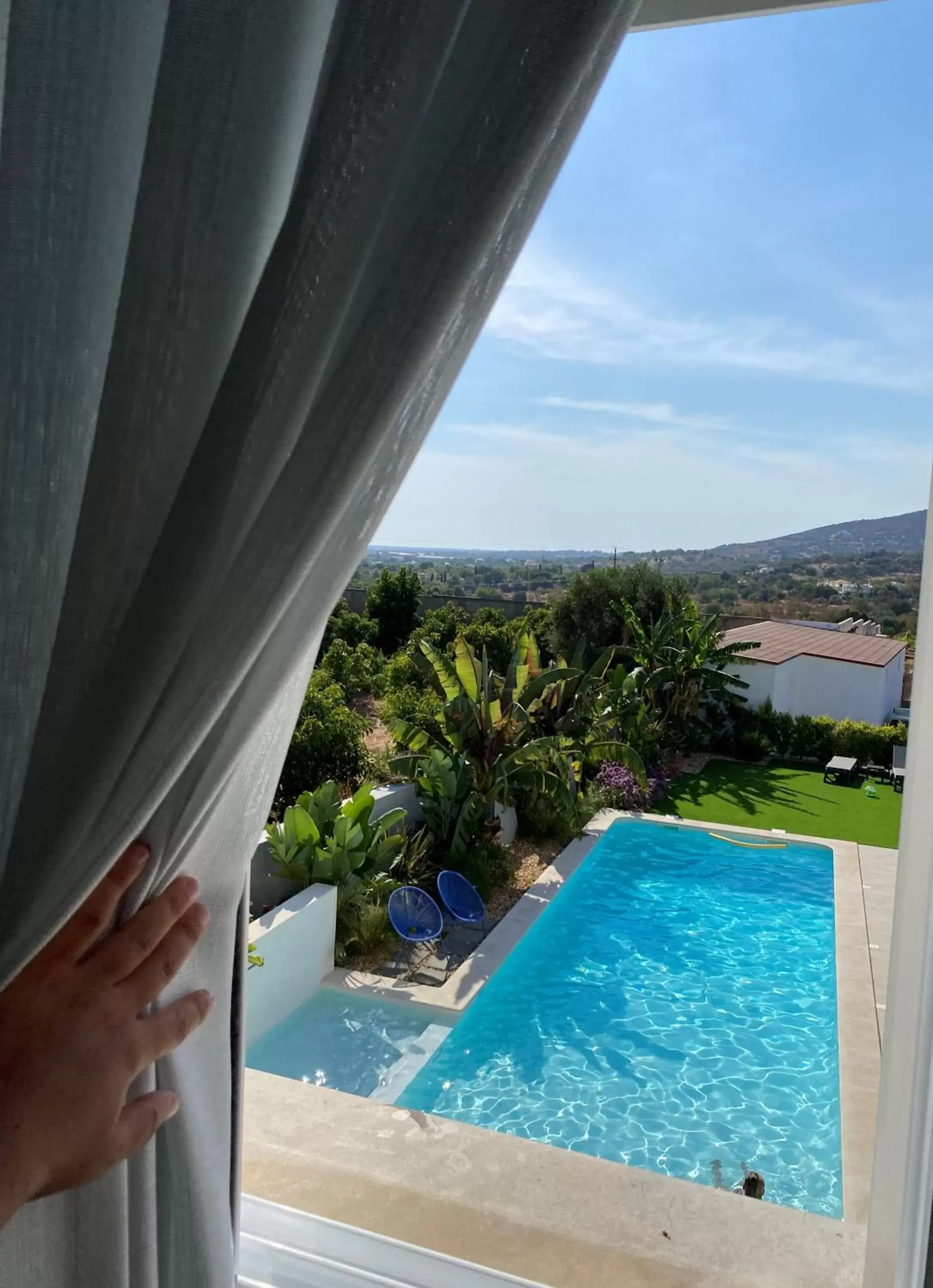 View (from property/room), Swimming Pool in Vila Milreu Guest House
