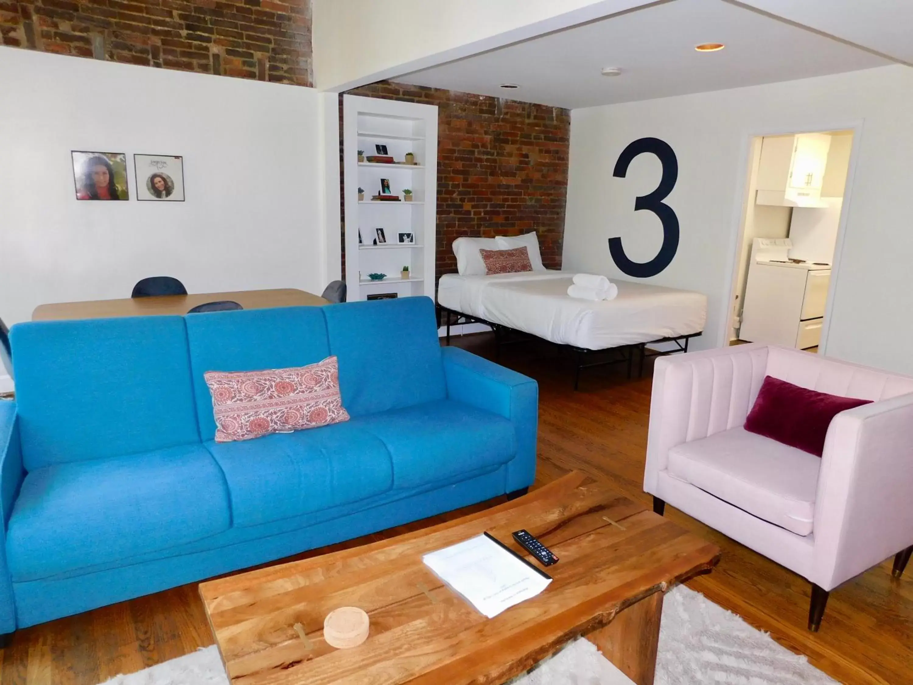 Seating Area in The Lofts at 107