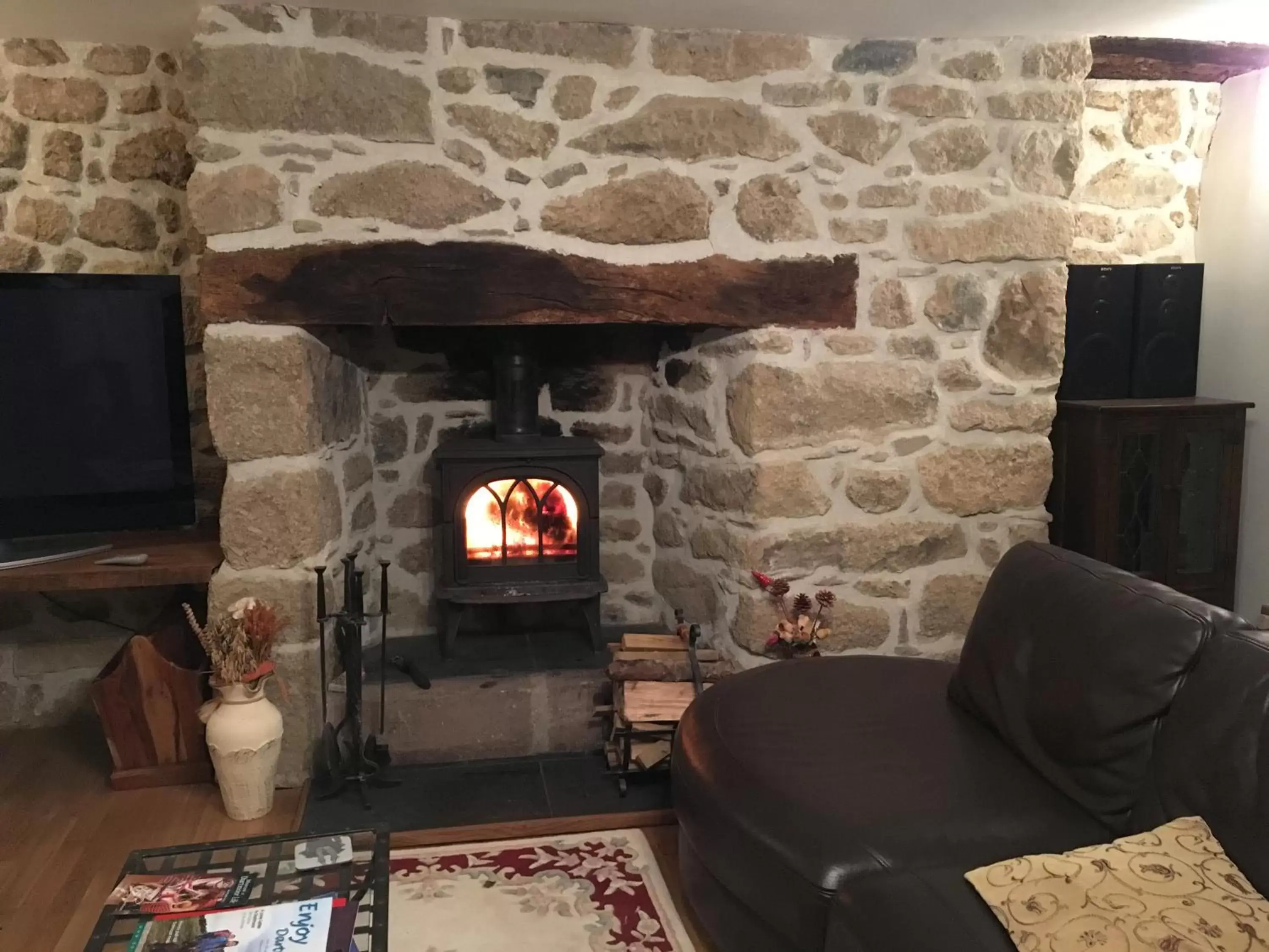 Living room, Seating Area in Gooseford Farm