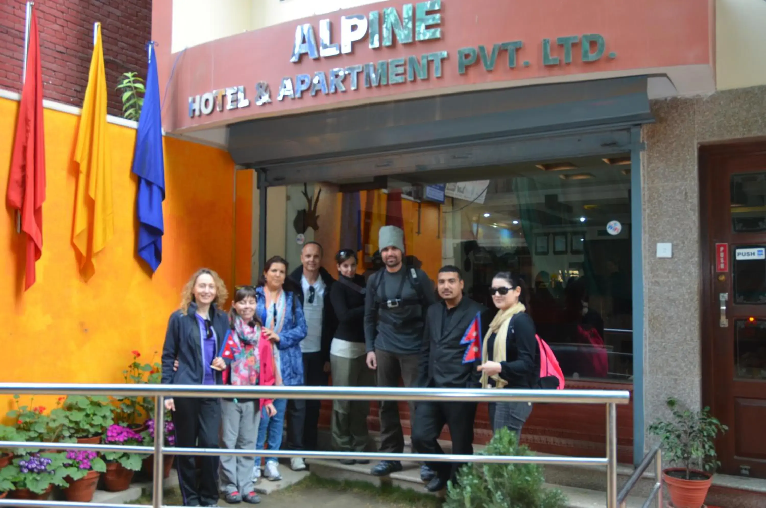 Staff in Alpine Hotel & Apartment