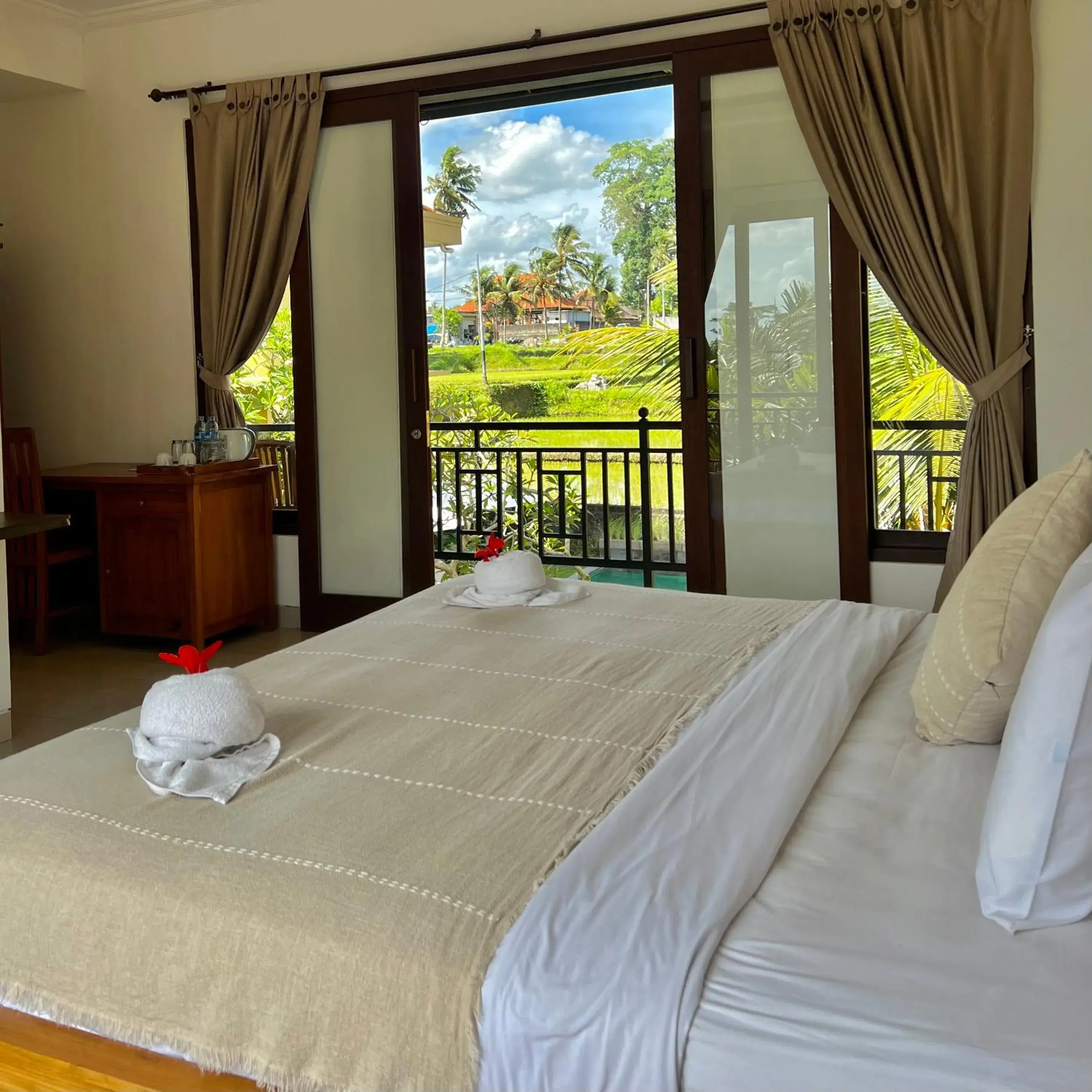 Property building, Bed in Kubu Bali Baik Villa & Resort - CHSE Certified